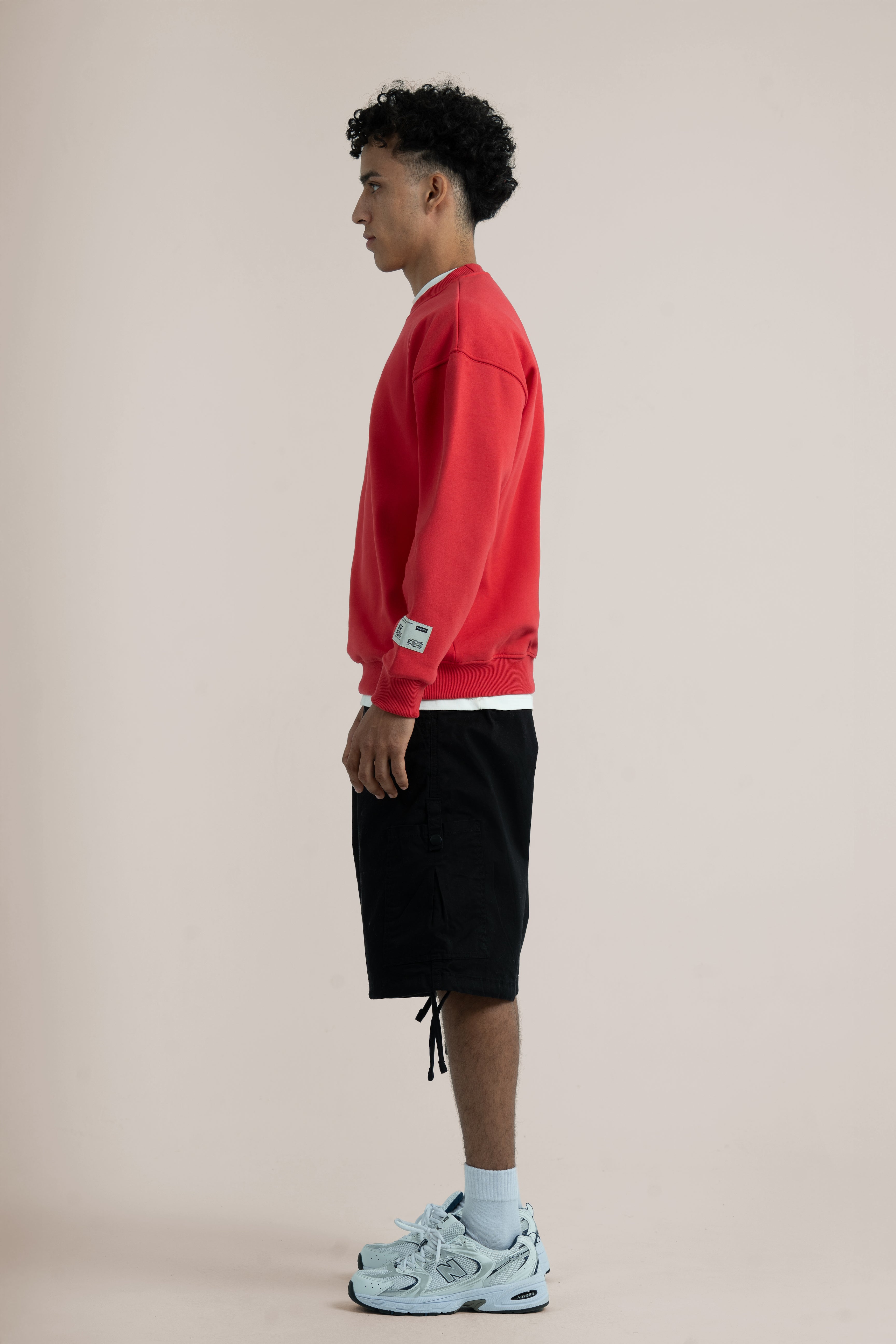 Red Logo II PL Oversized Sweatshirt