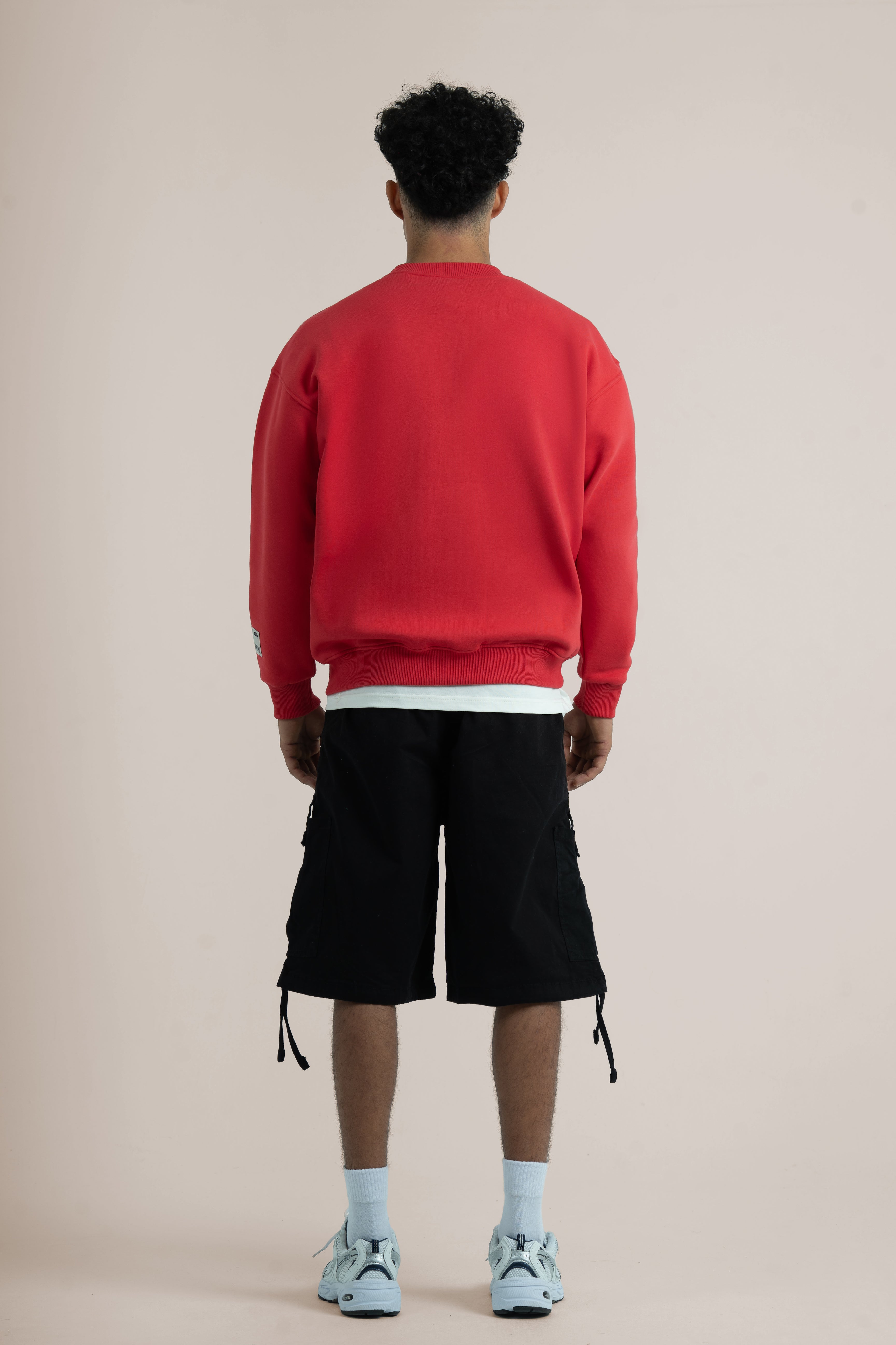 Red Logo II PL Oversized Sweatshirt