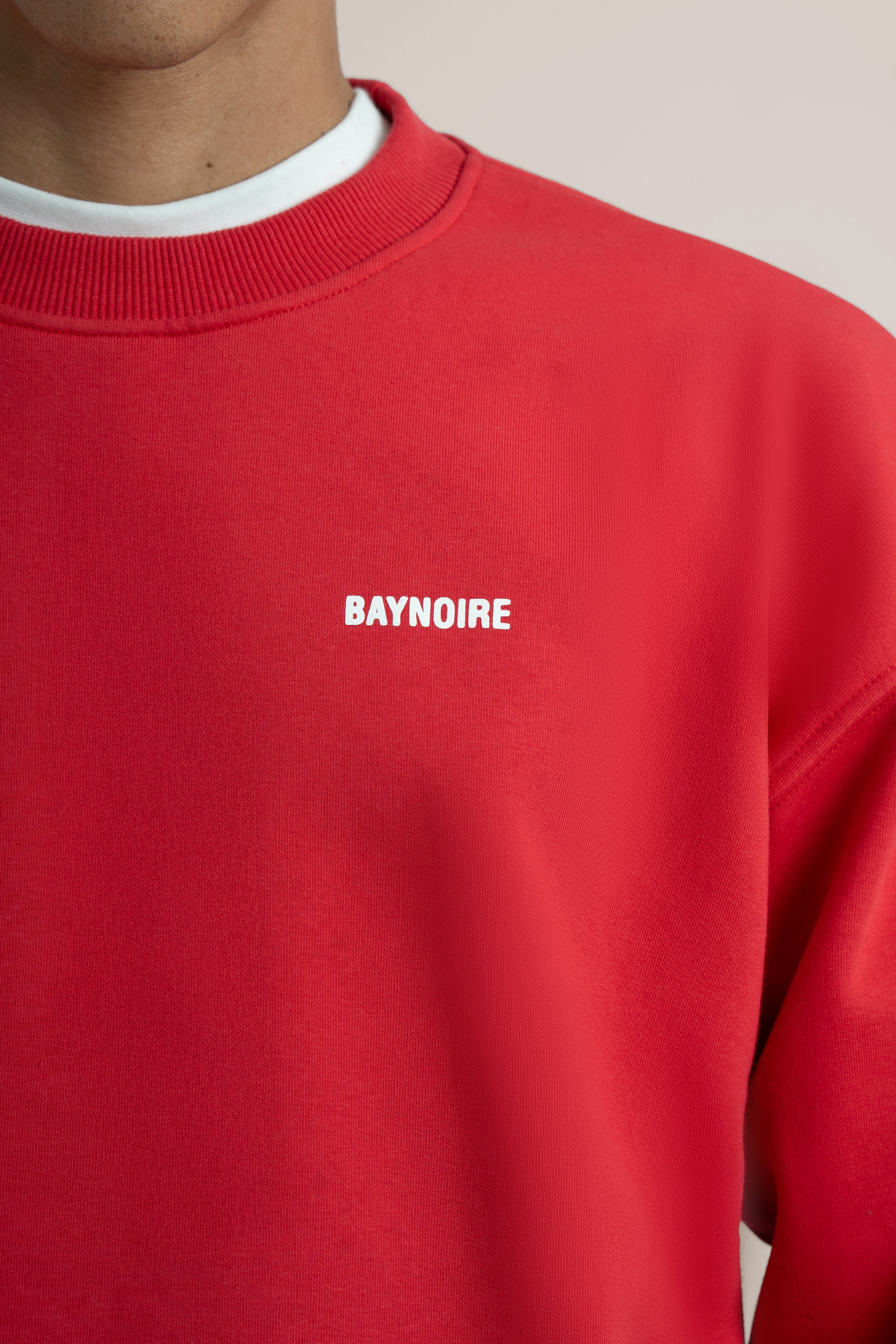Red Logo II PL Oversized Sweatshirt