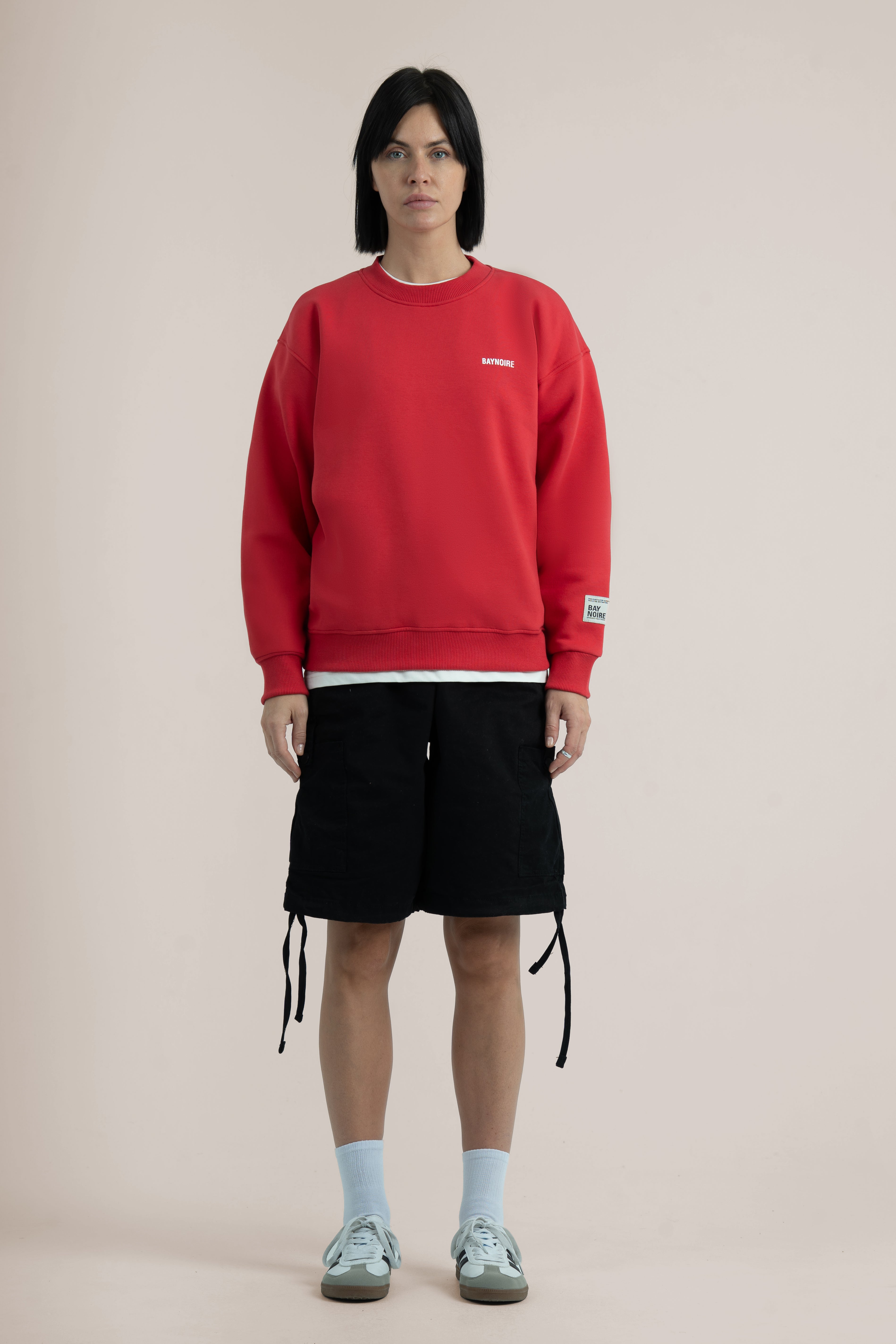 Red Logo II PL Oversized Sweatshirt