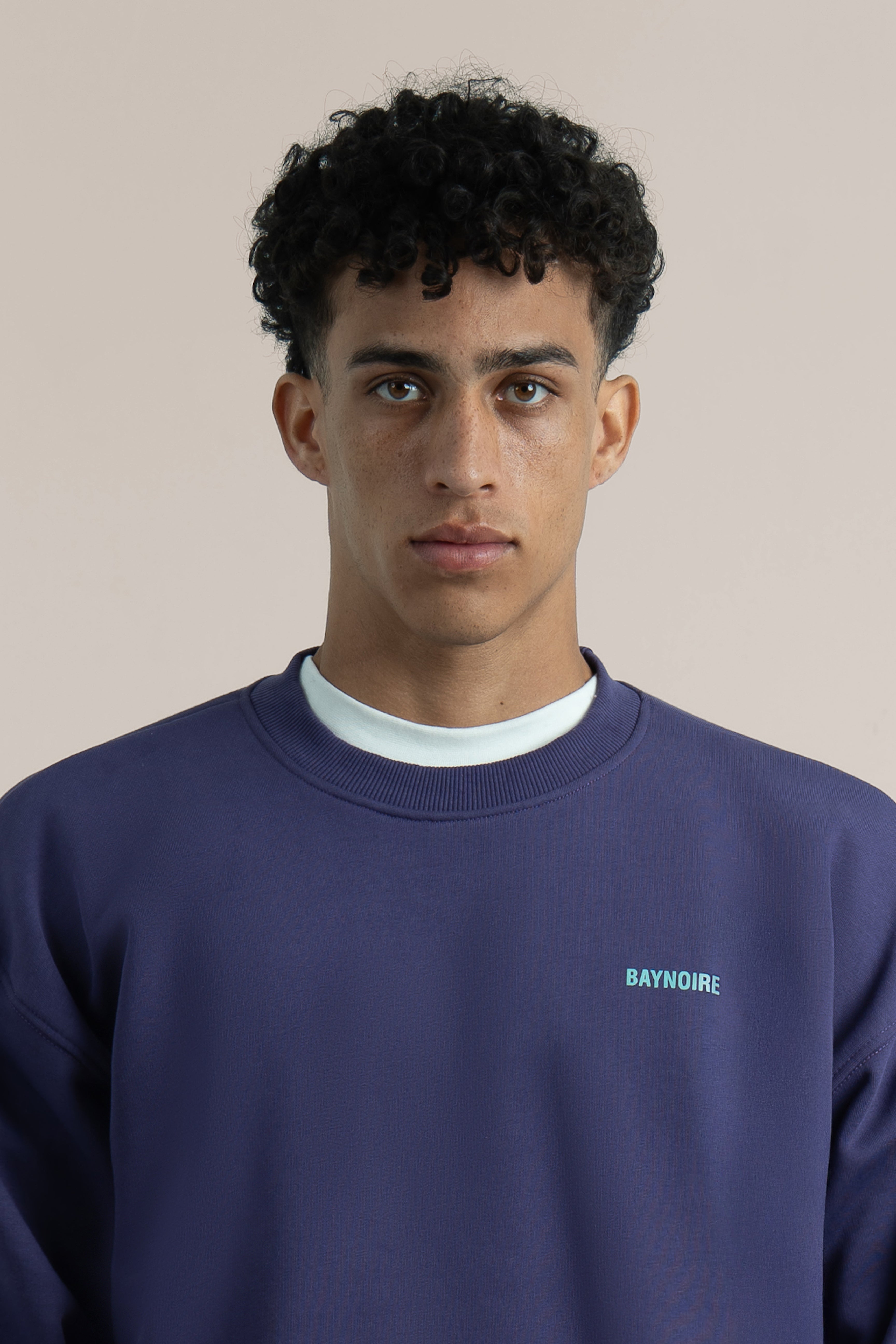 Purple Logo II PL Oversized Sweatshirt
