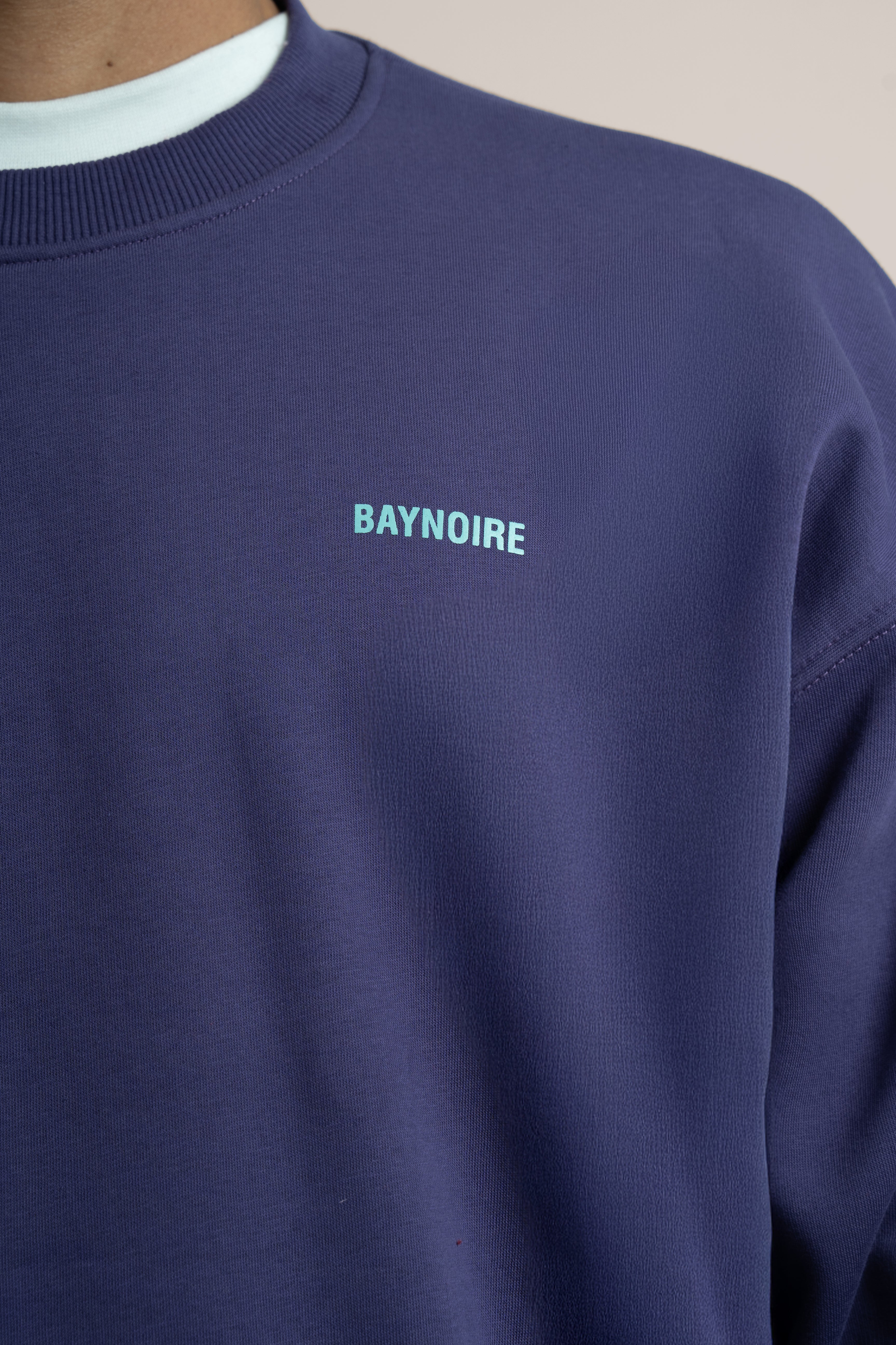 Purple Logo II PL Oversized Sweatshirt