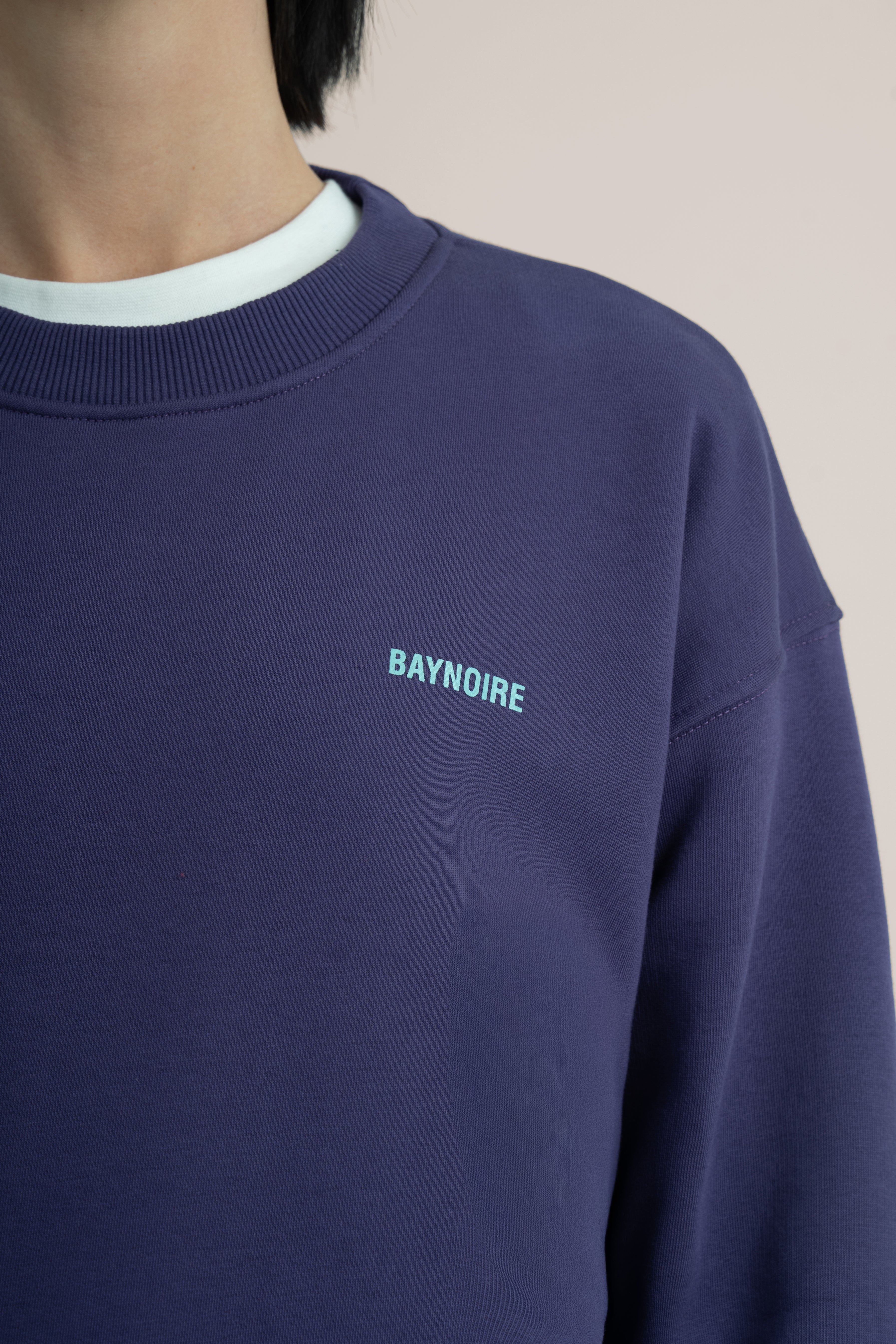 Purple Logo II PL Oversized Sweatshirt