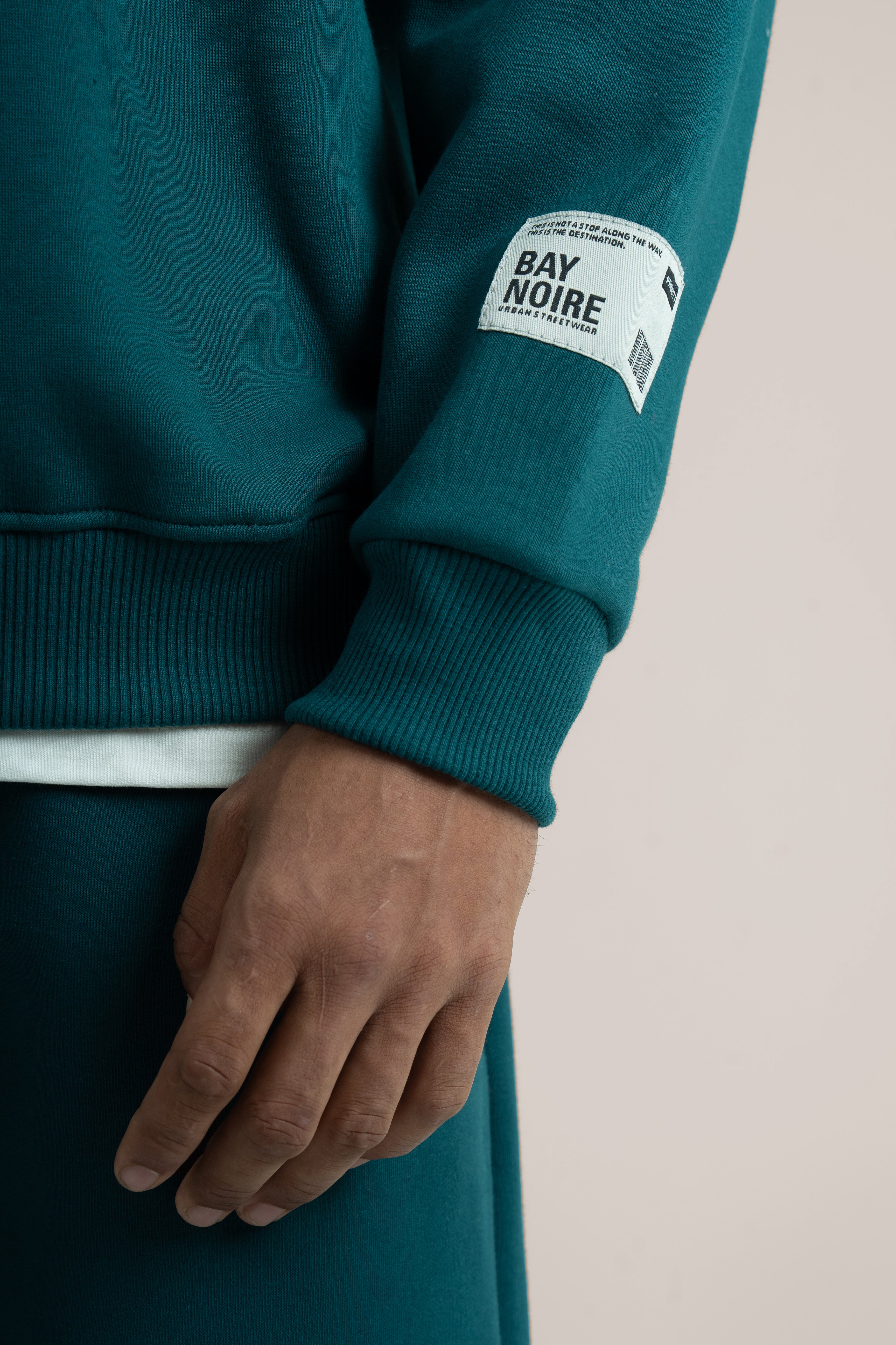 Teal Logo II PL Oversized Sweatshirt