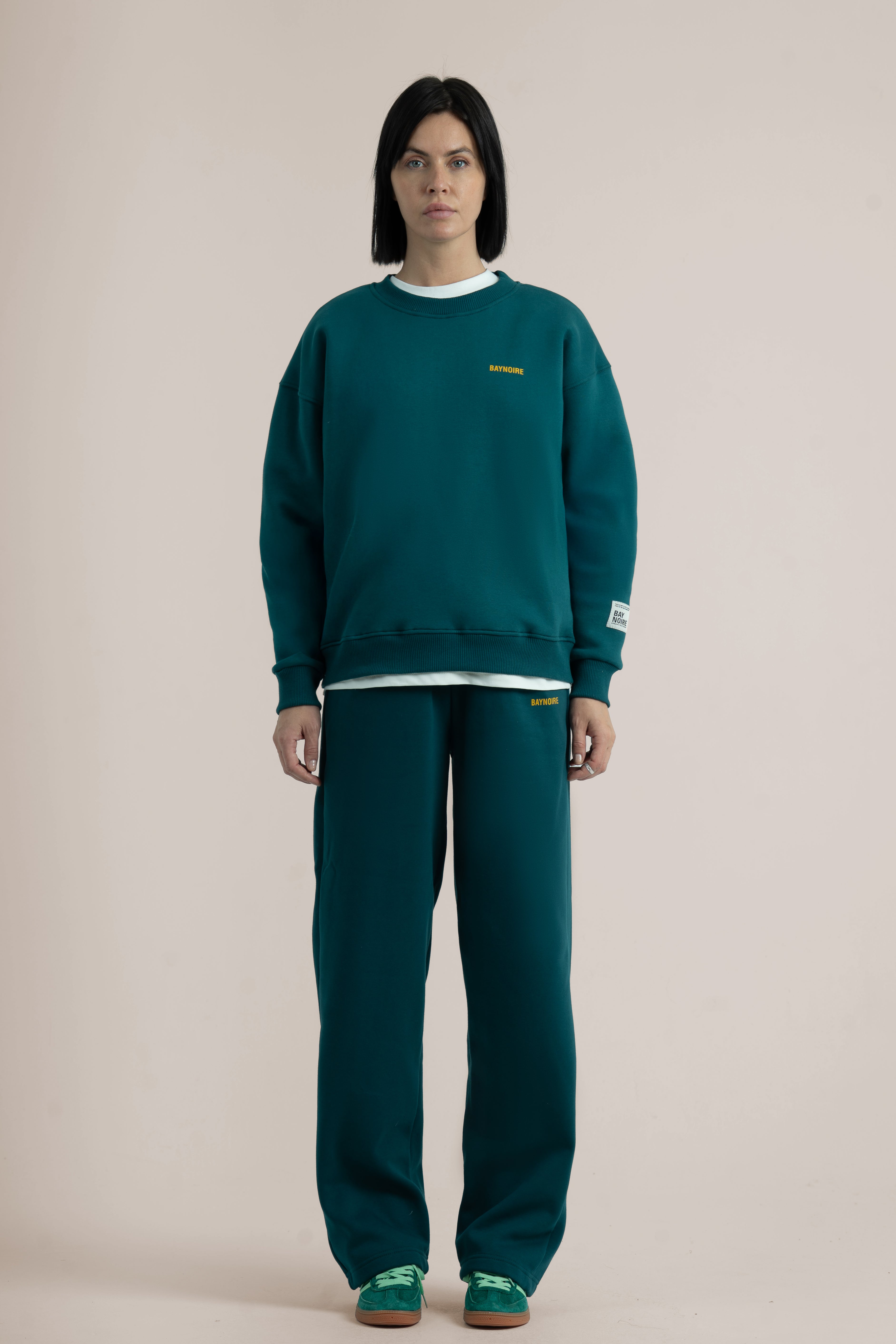 Teal Logo II PL Oversized Sweatshirt