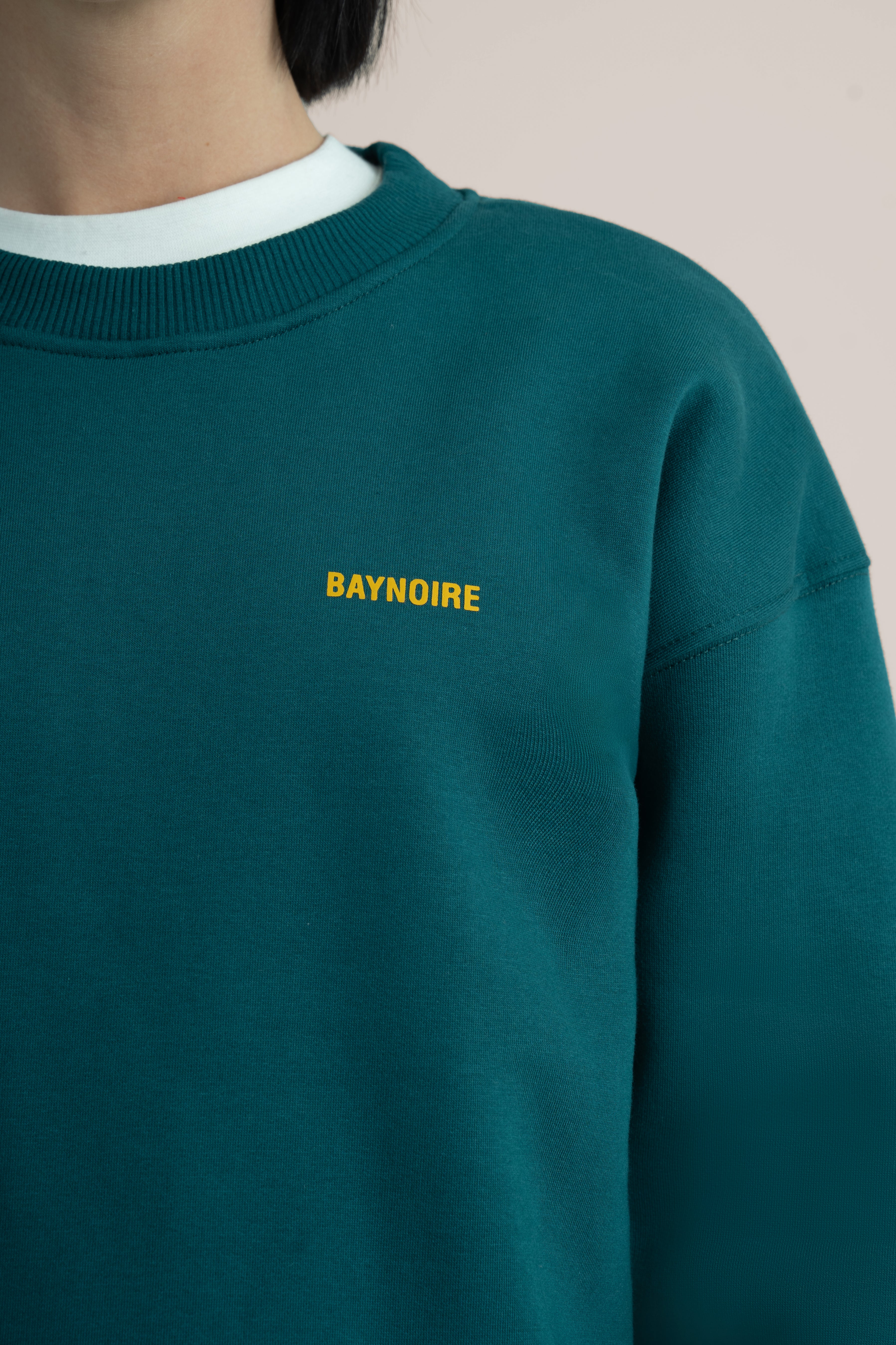 Teal Logo II PL Oversized Sweatshirt