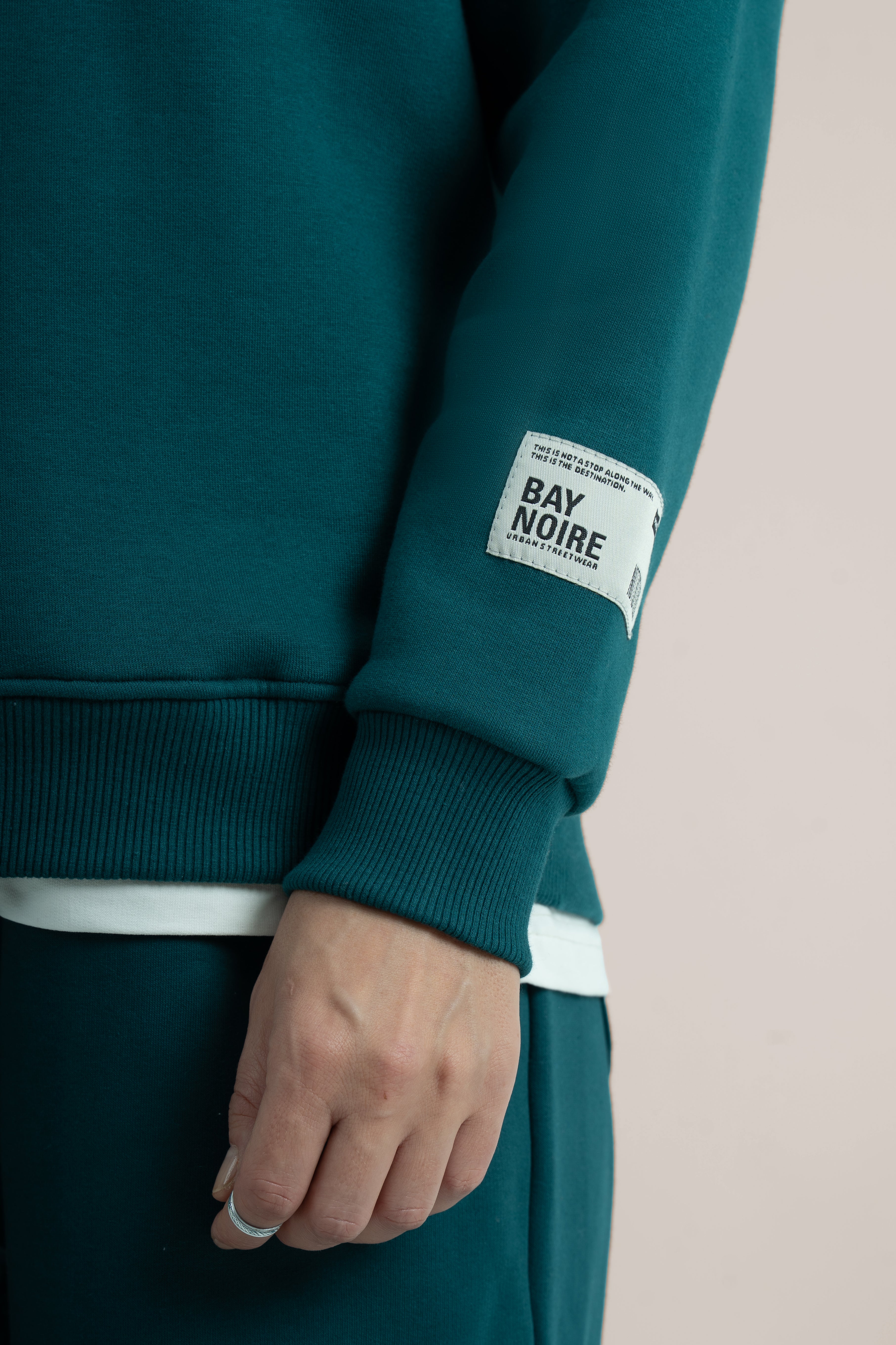 Teal Logo II PL Oversized Sweatshirt