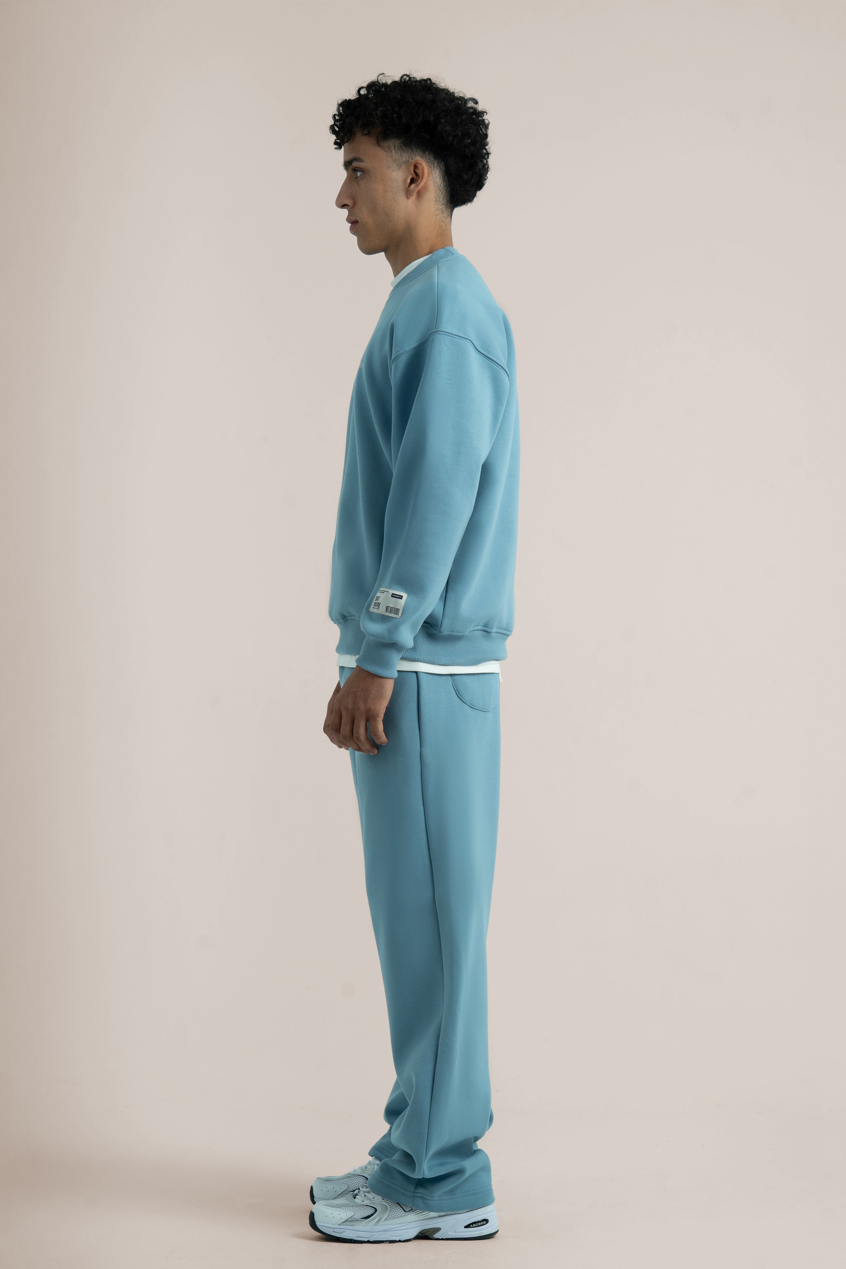 Baby Blue Logo II PL Oversized Sweatpants