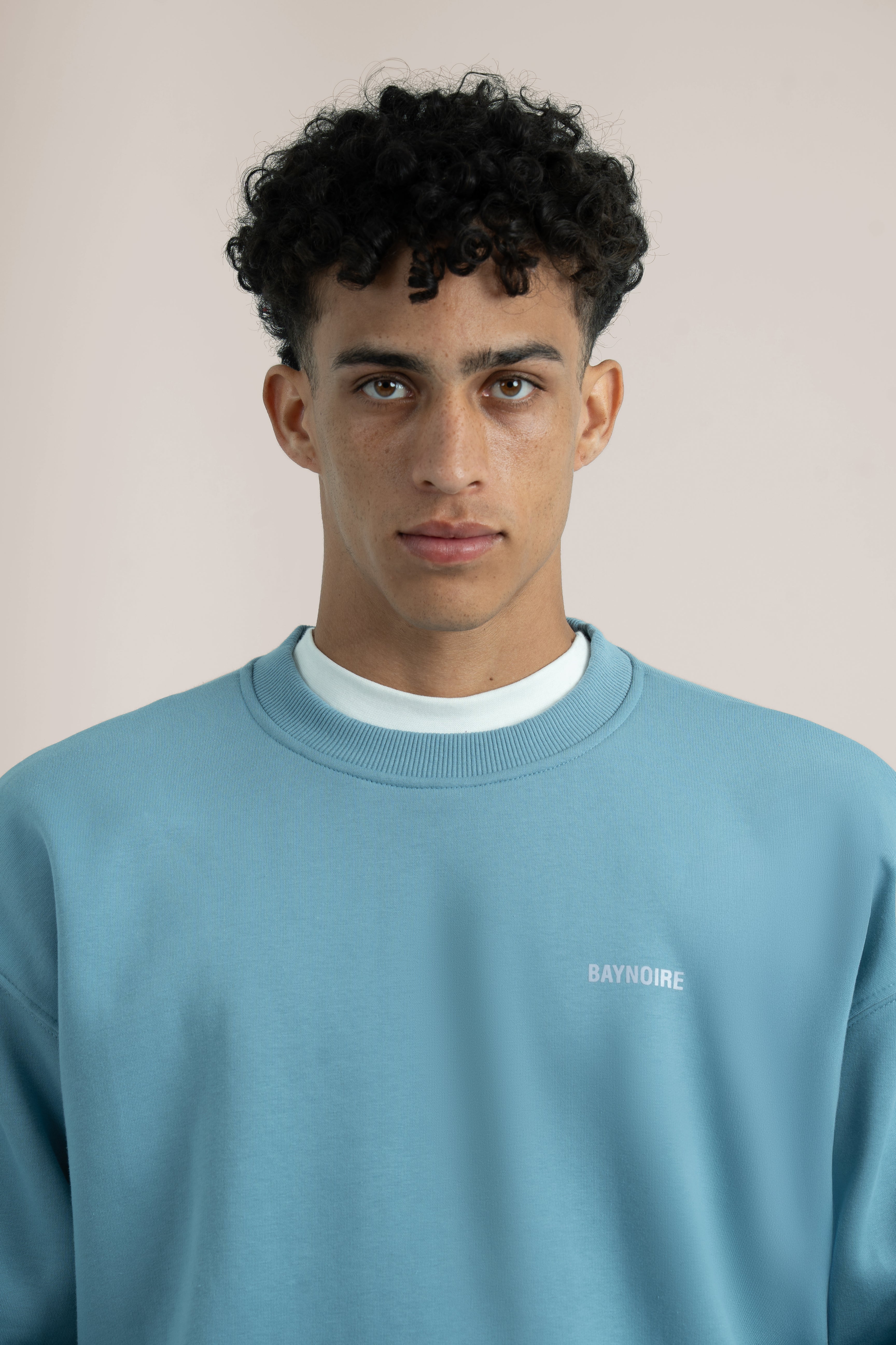Baby Blue Logo II PL Oversized Sweatshirt