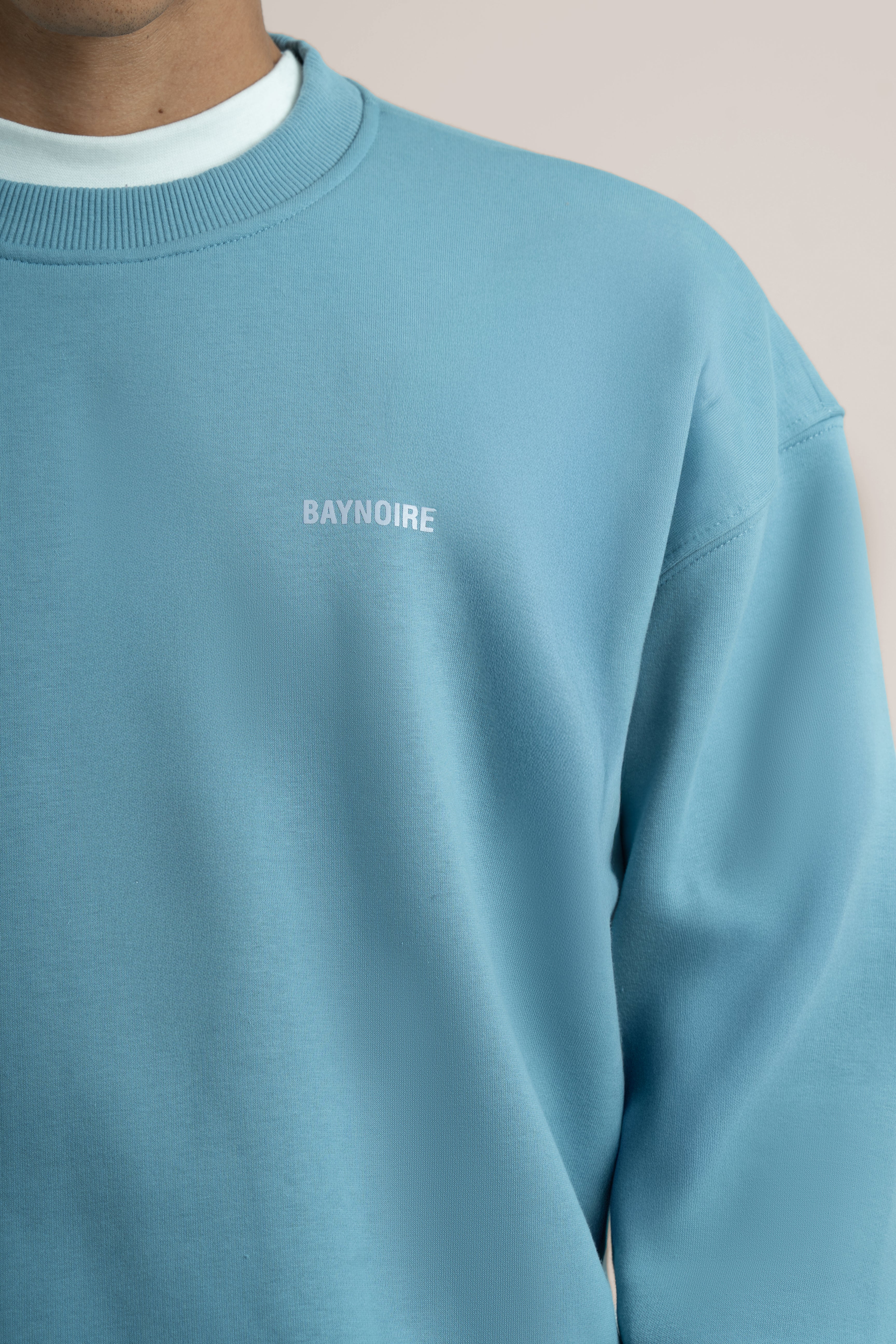 Baby Blue Logo II PL Oversized Sweatshirt