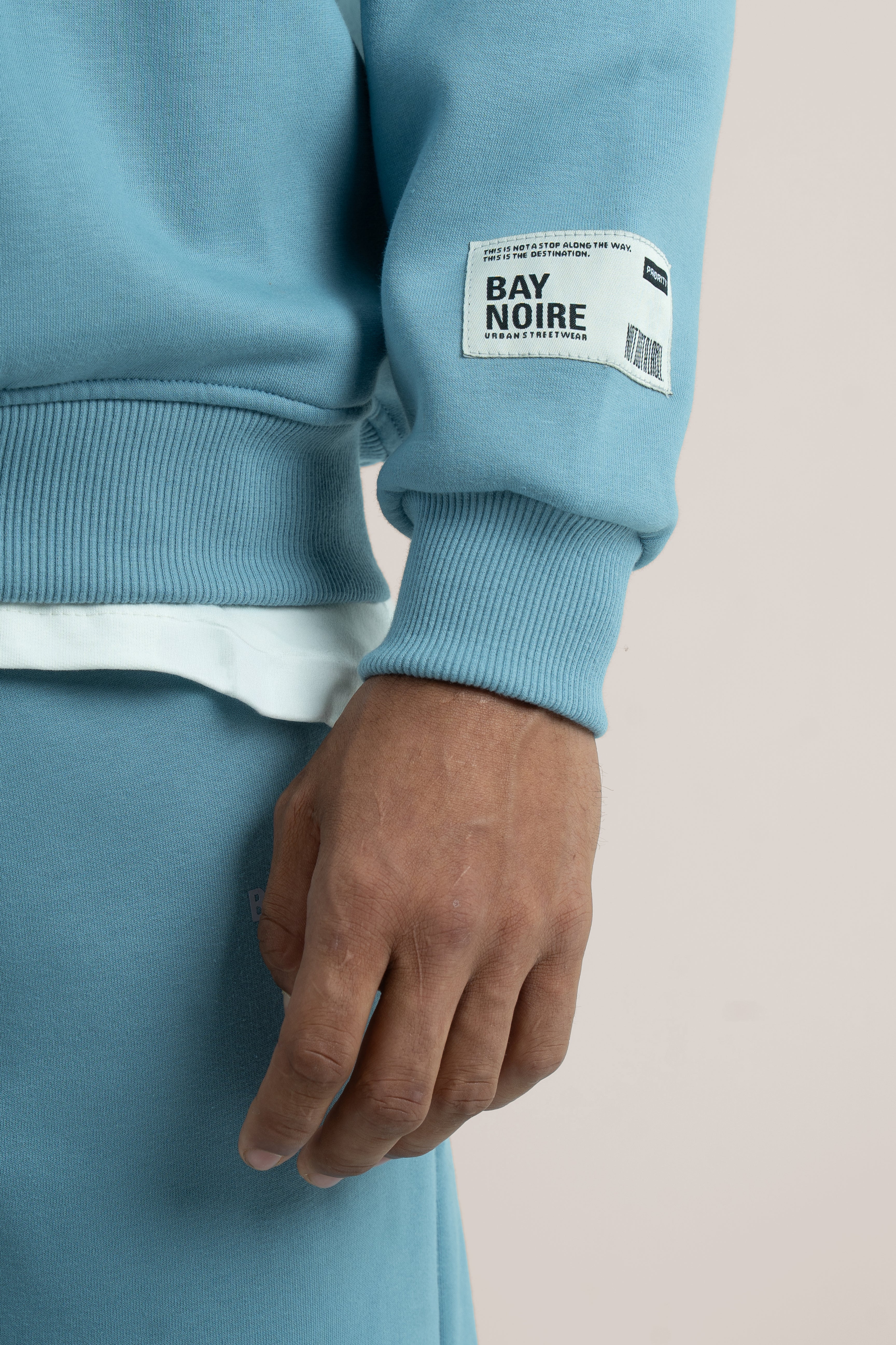 Baby Blue Logo II PL Oversized Sweatshirt