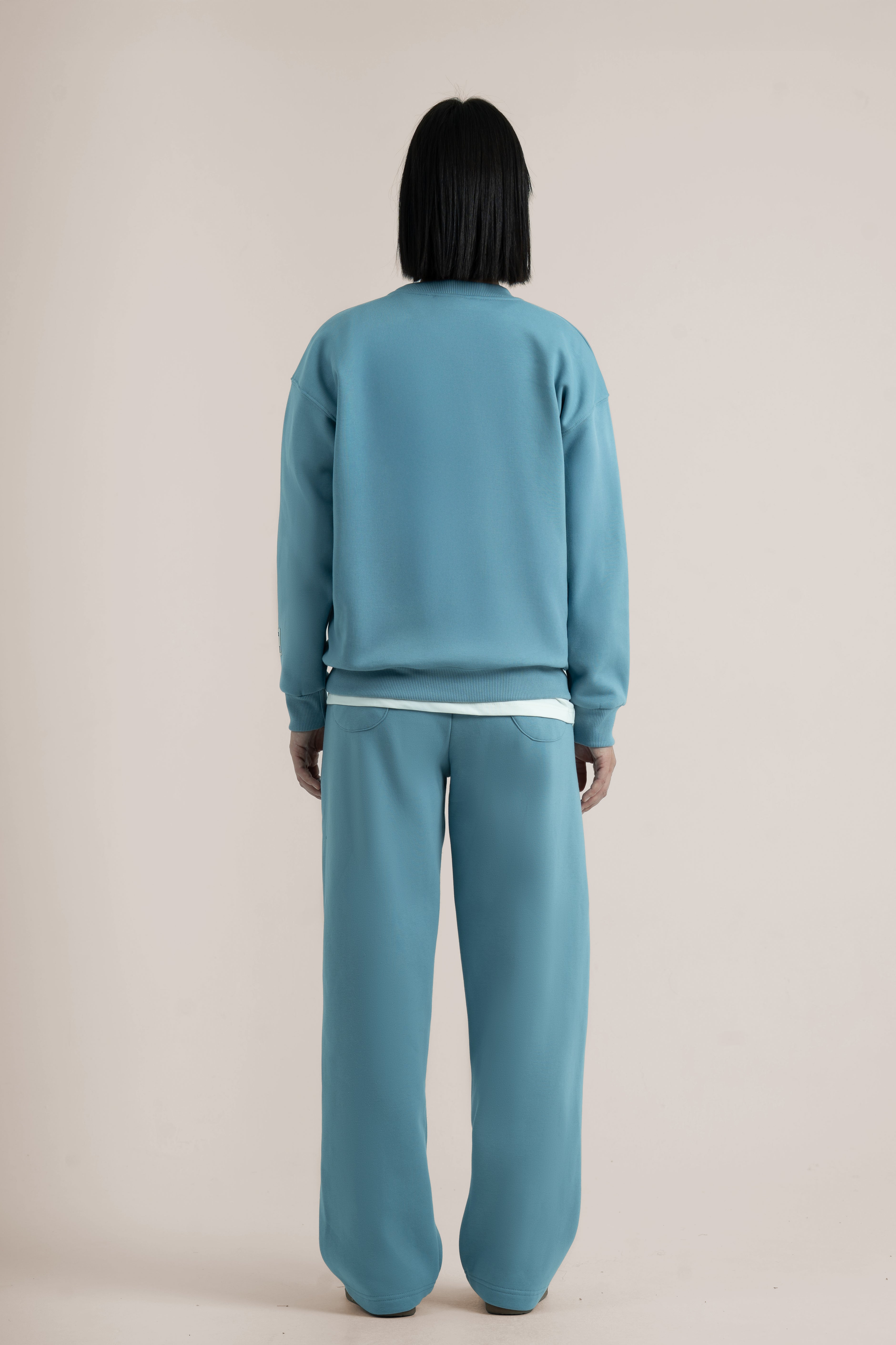 Baby Blue Logo II PL Oversized Sweatpants