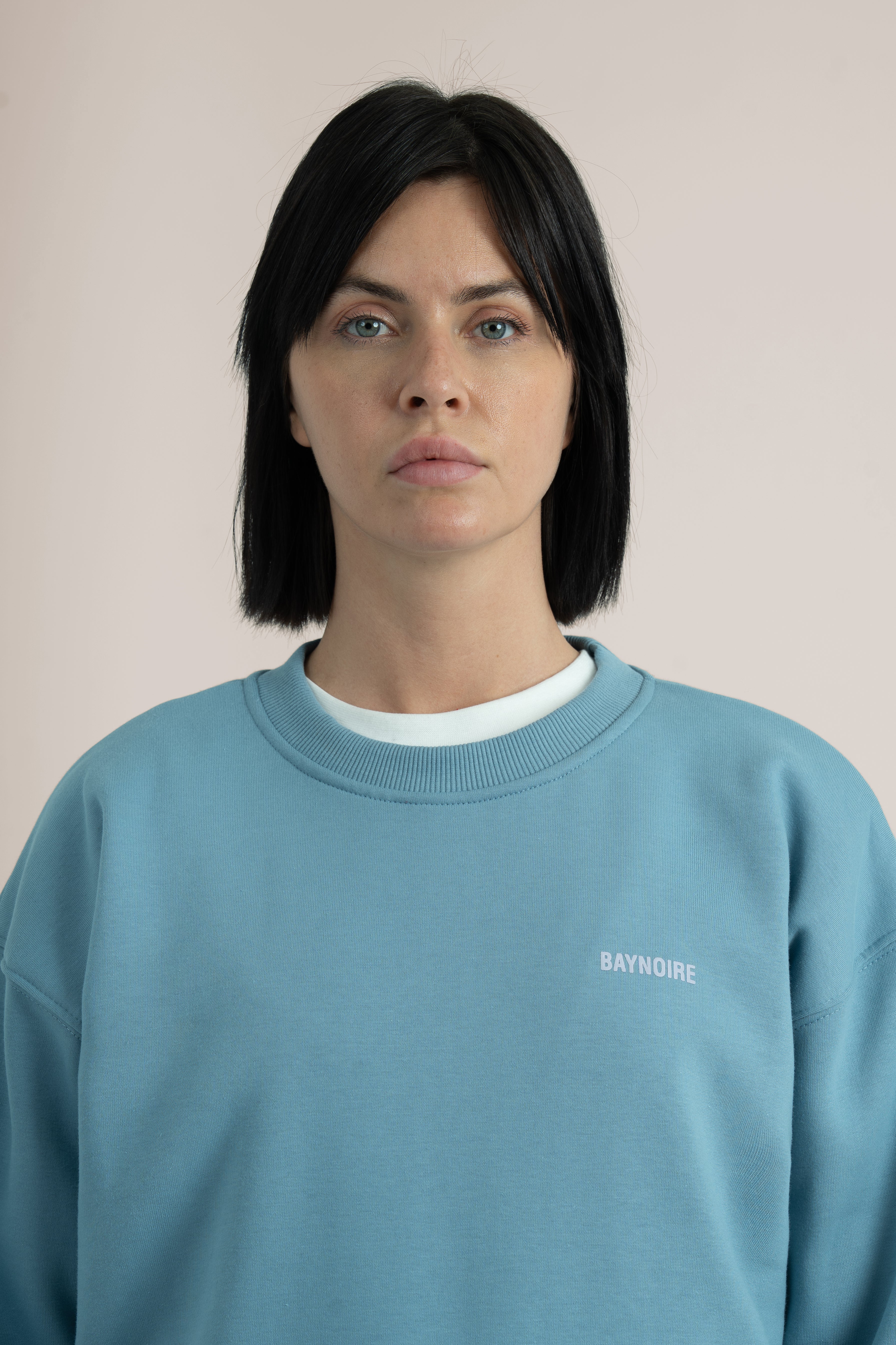 Baby Blue Logo II PL Oversized Sweatshirt