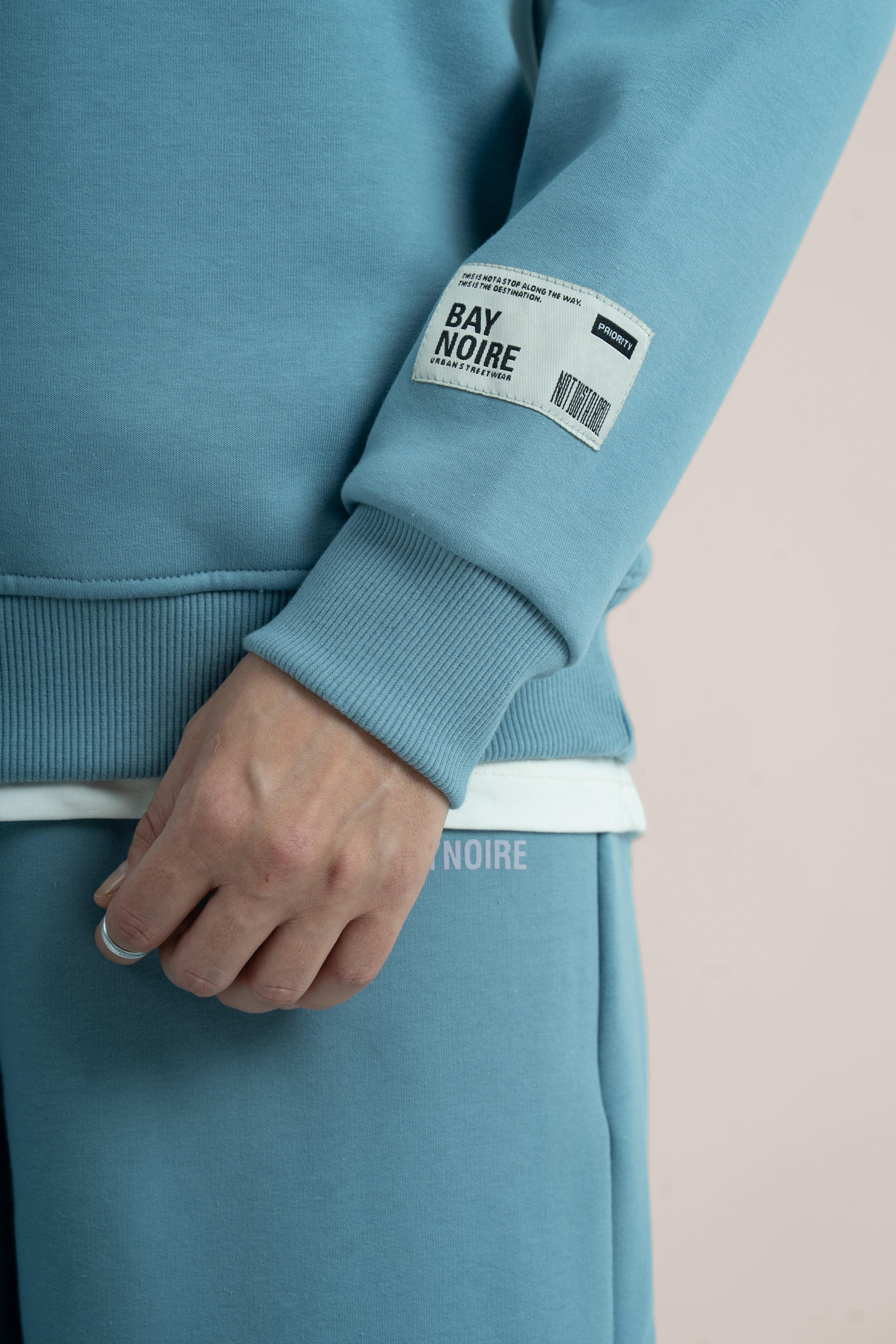 Baby Blue Logo II PL Oversized Sweatshirt