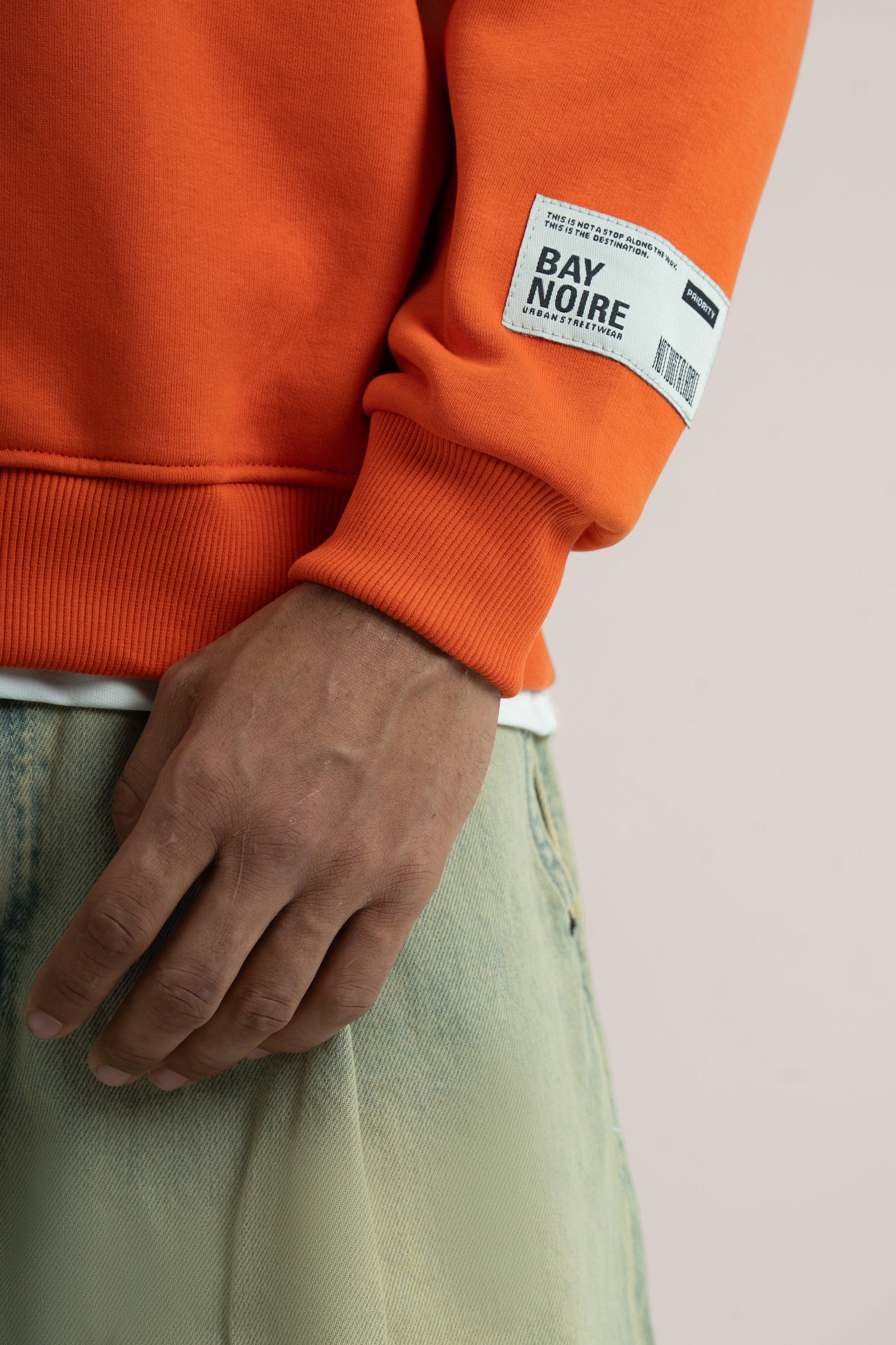 Orange Logo II PL Oversized Sweatshirt