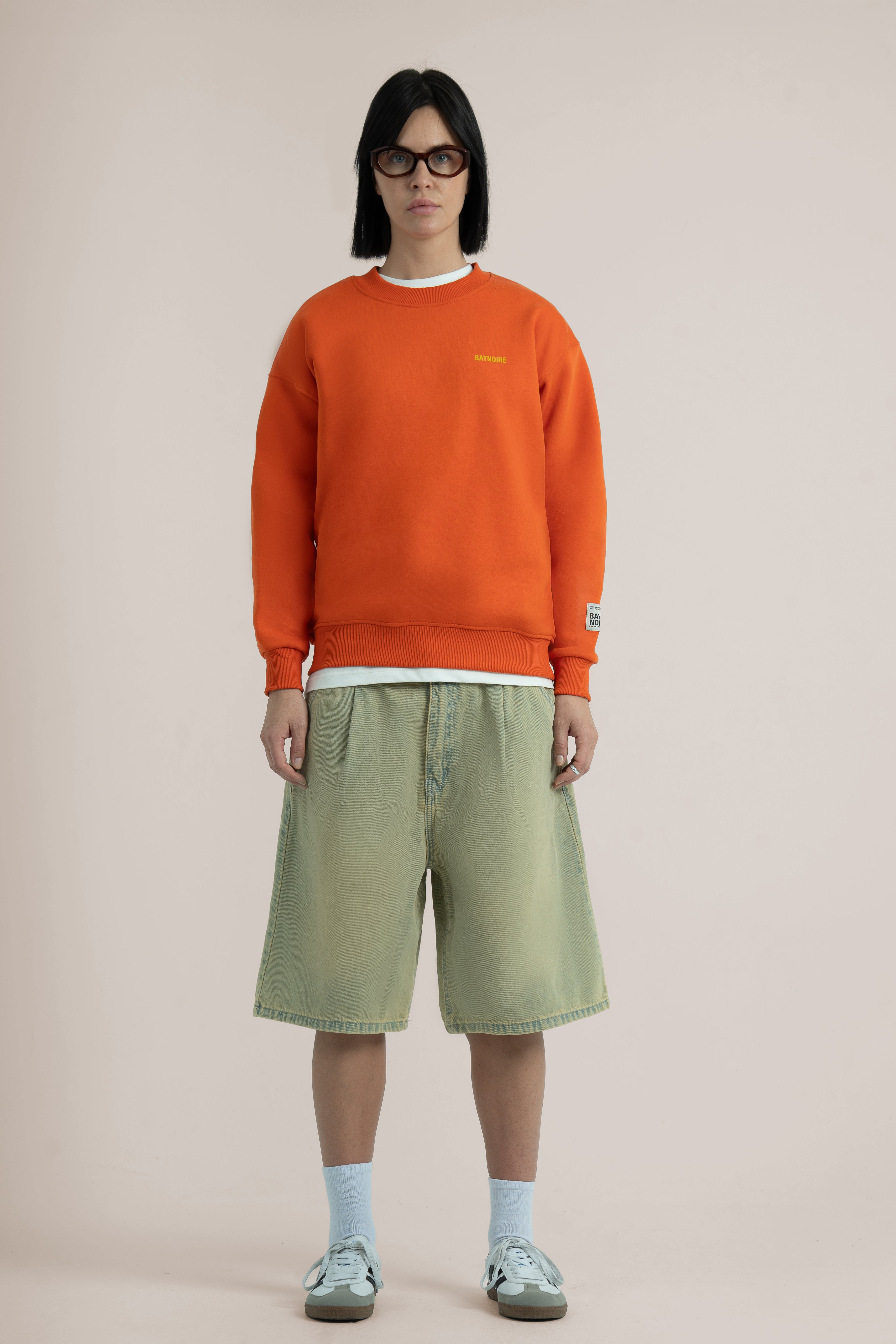 Orange Logo II PL Oversized Sweatshirt