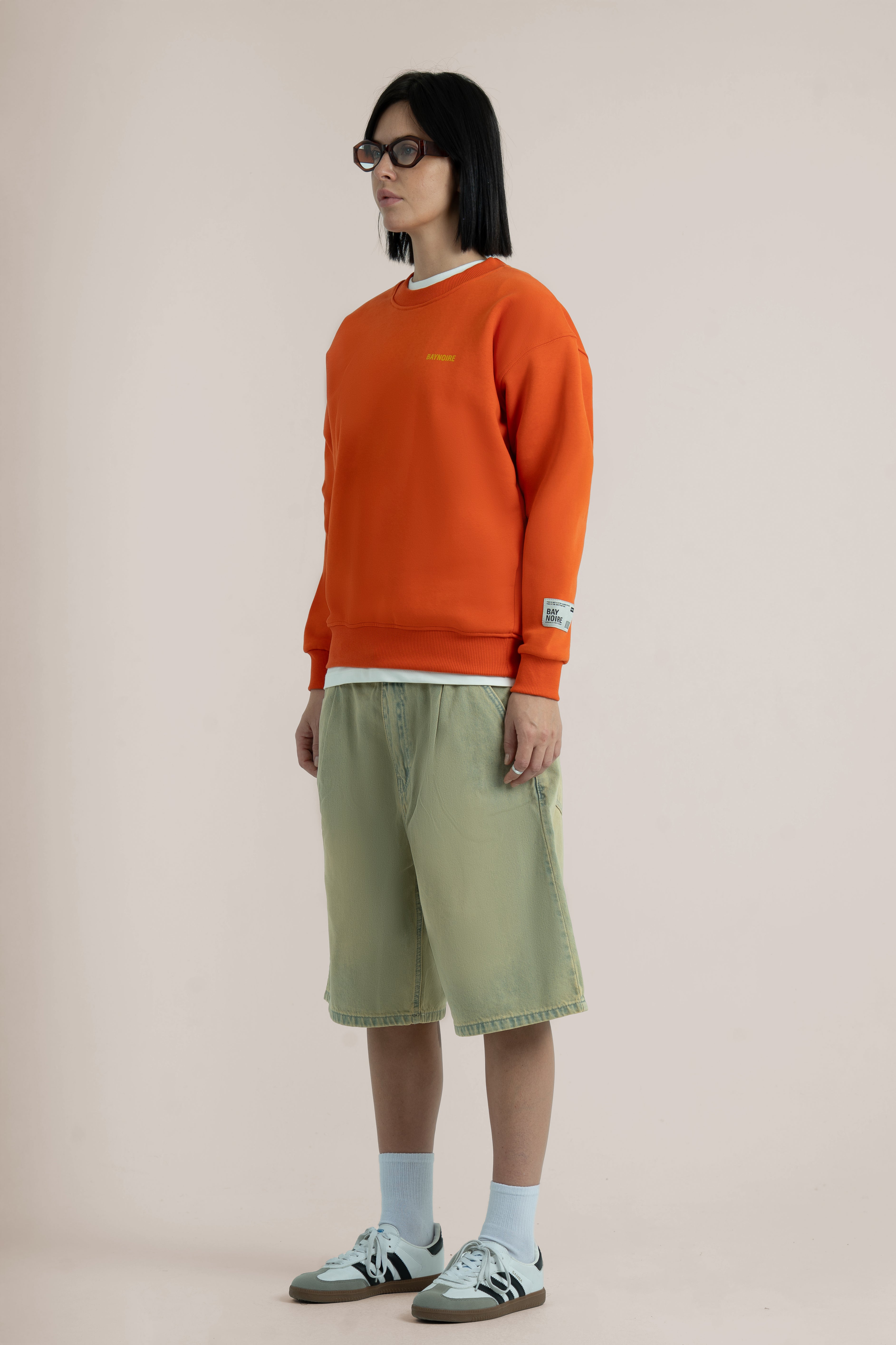 Orange Logo II PL Oversized Sweatshirt
