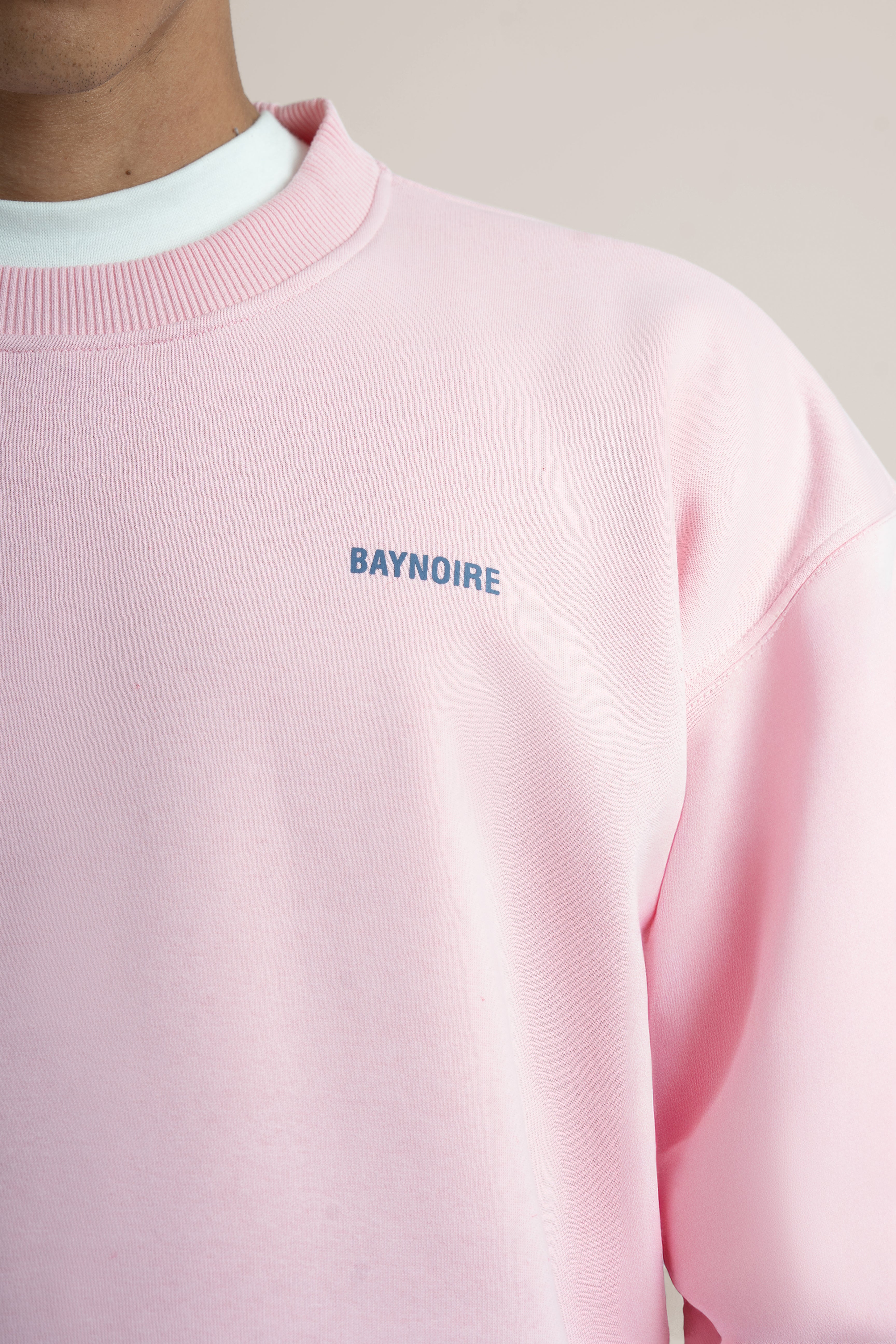 Pink Logo II PL Oversized Sweatshirt