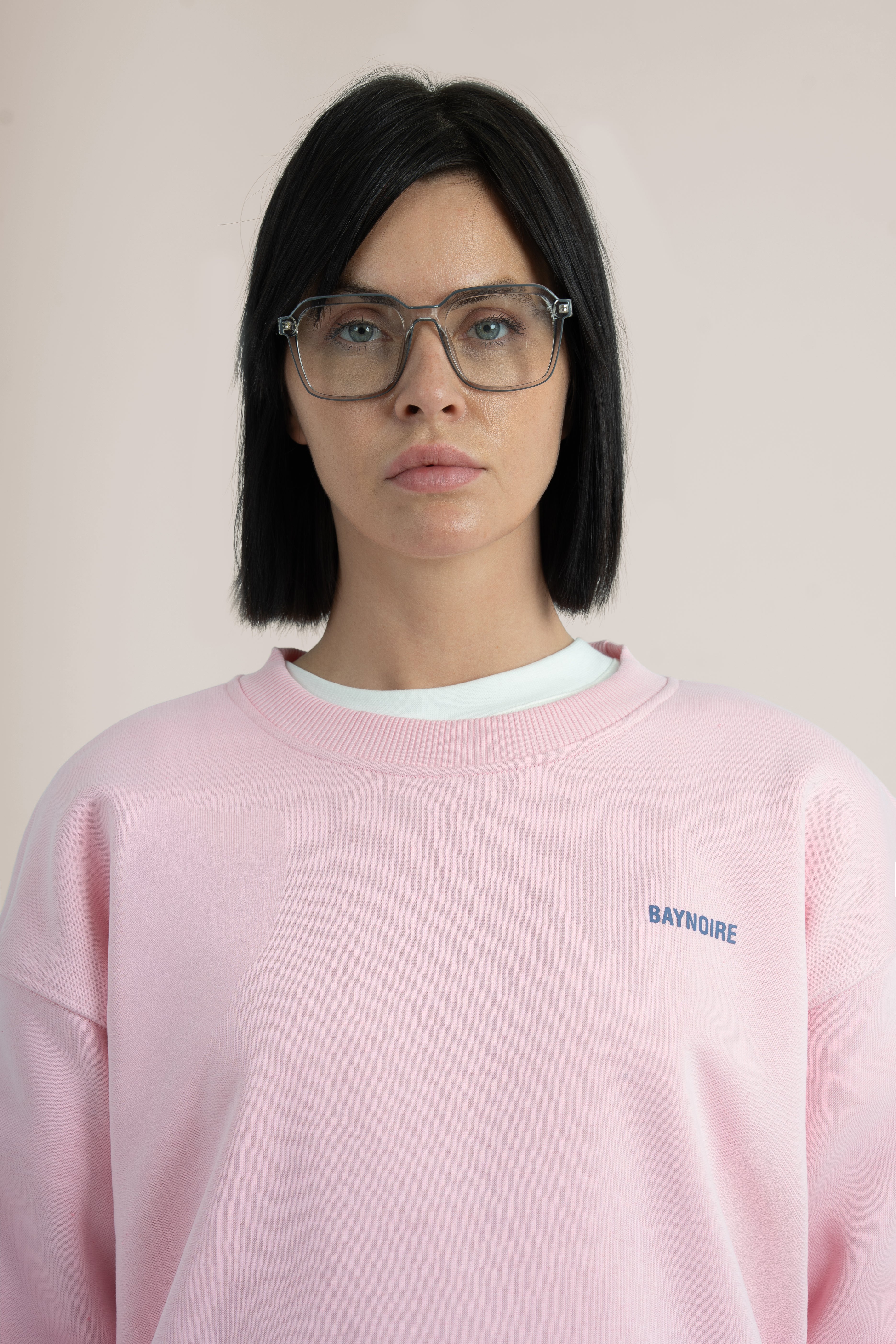 Pink Logo II PL Oversized Sweatshirt