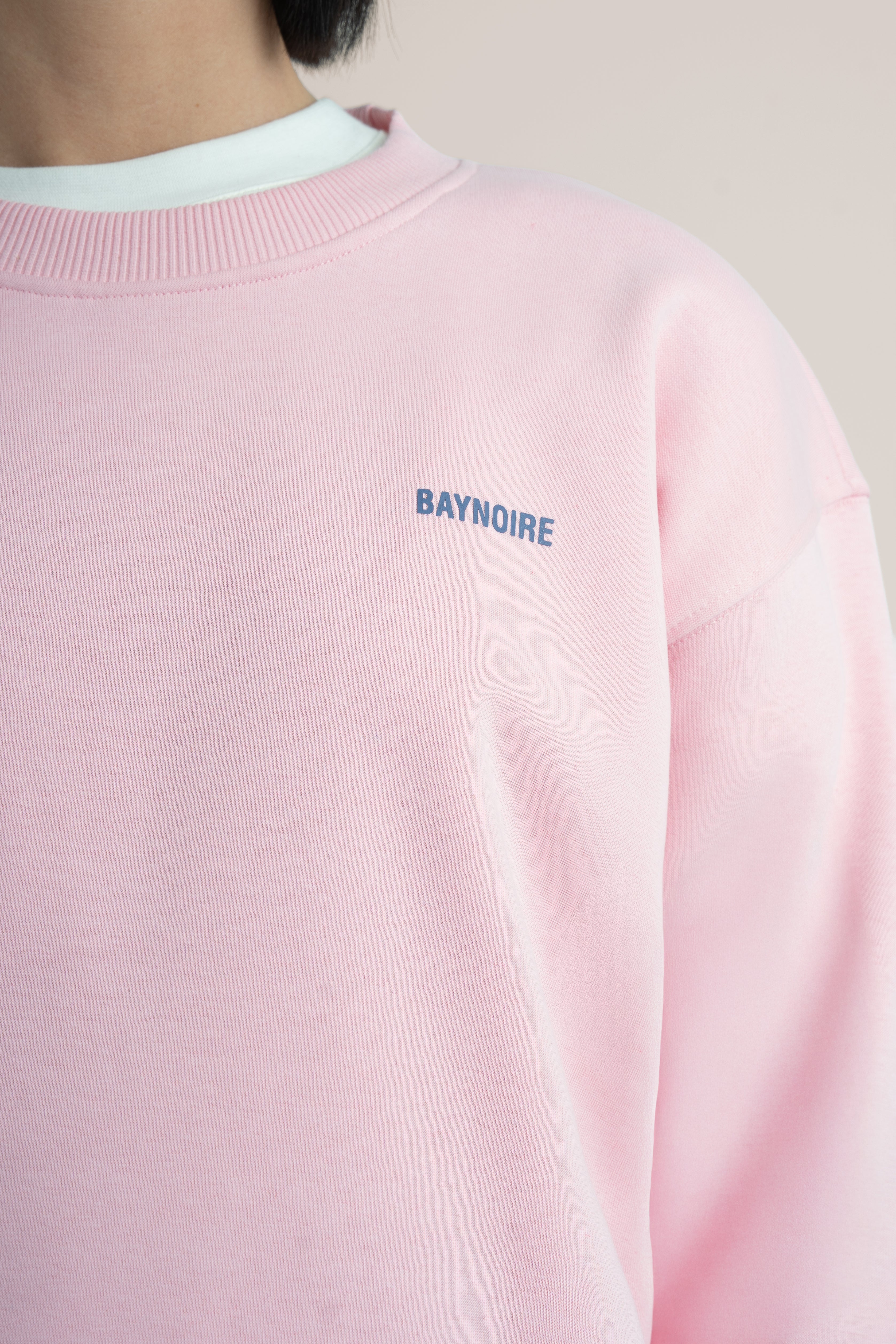 Pink Logo II PL Oversized Sweatshirt