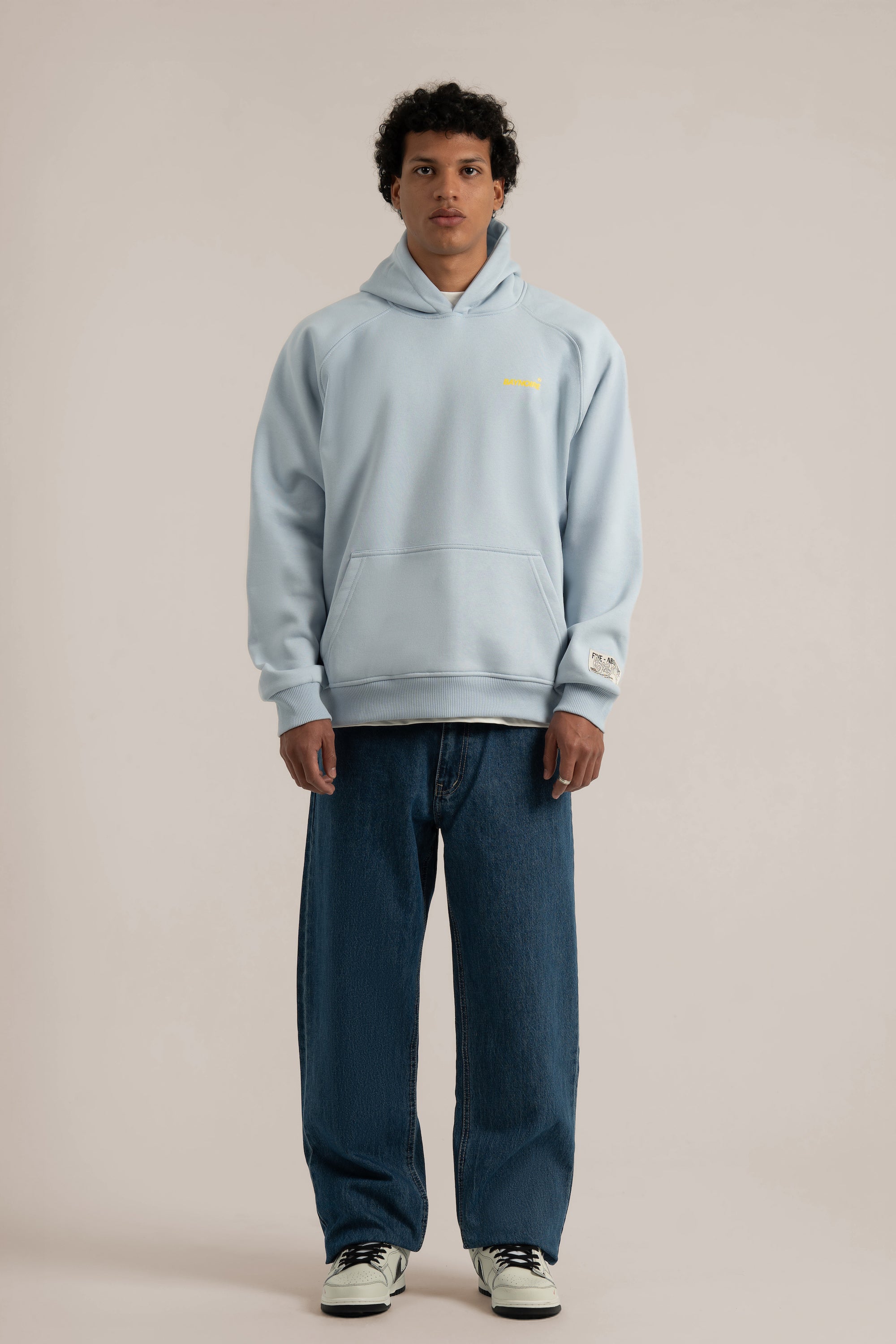 L Baby Blue Nothing Hoodie