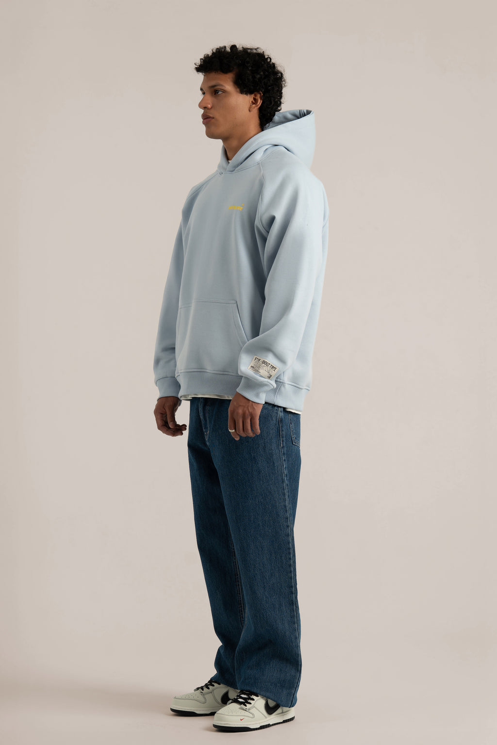 L Baby Blue Nothing Hoodie