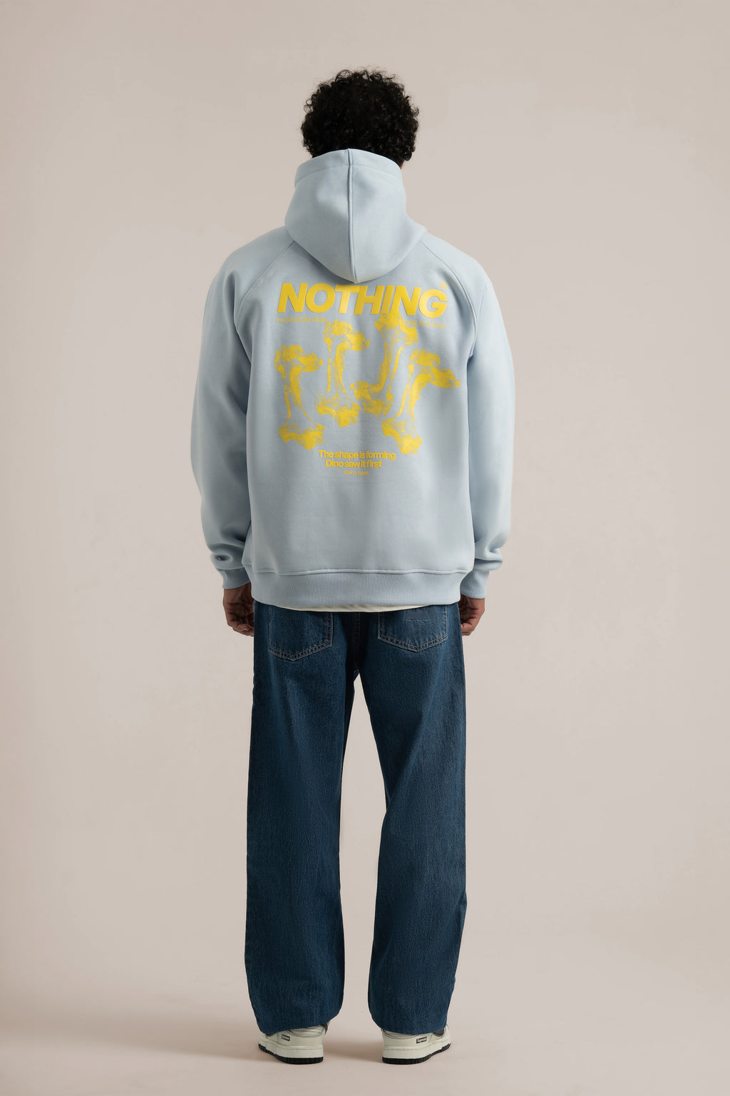 L Baby Blue Nothing Hoodie
