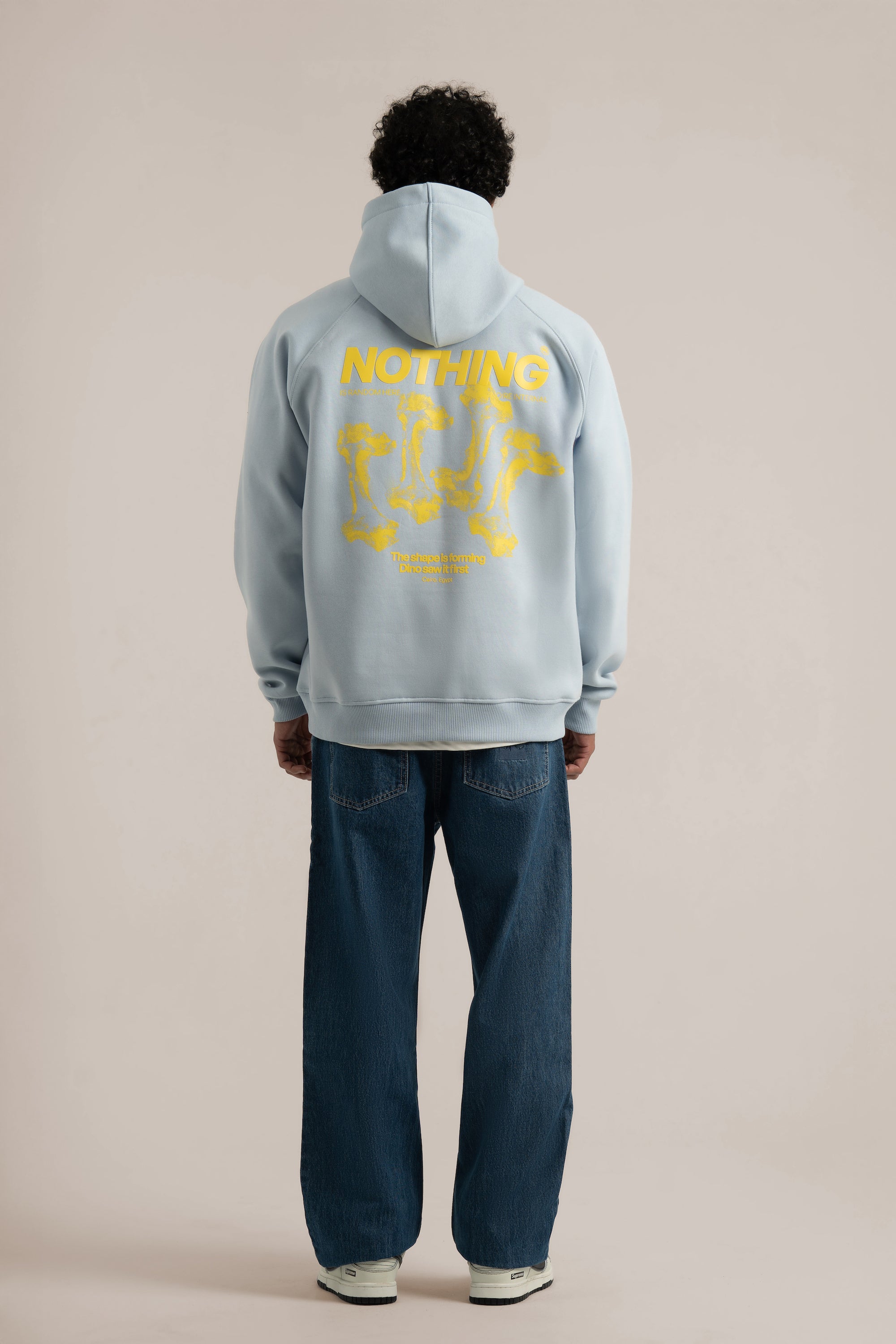 L Baby Blue Nothing Hoodie