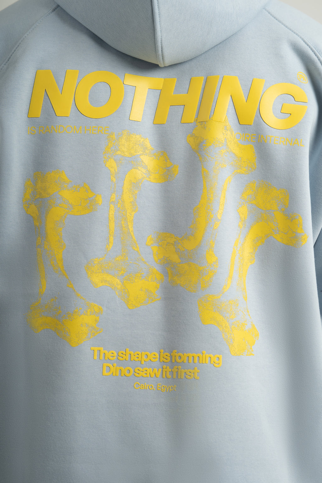 L Baby Blue Nothing Hoodie