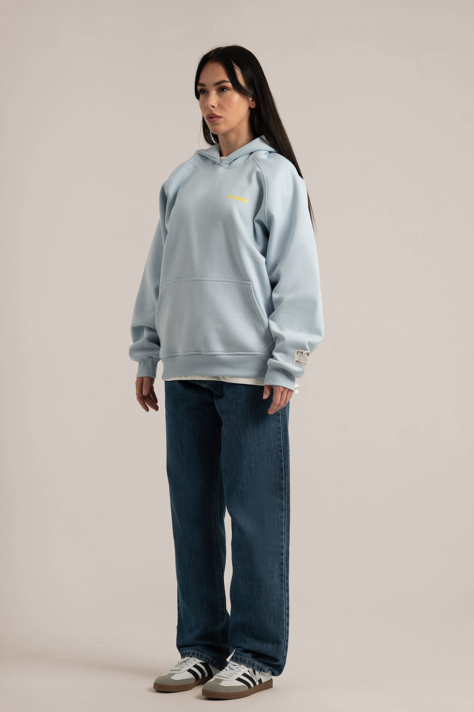 L Baby Blue Nothing Hoodie