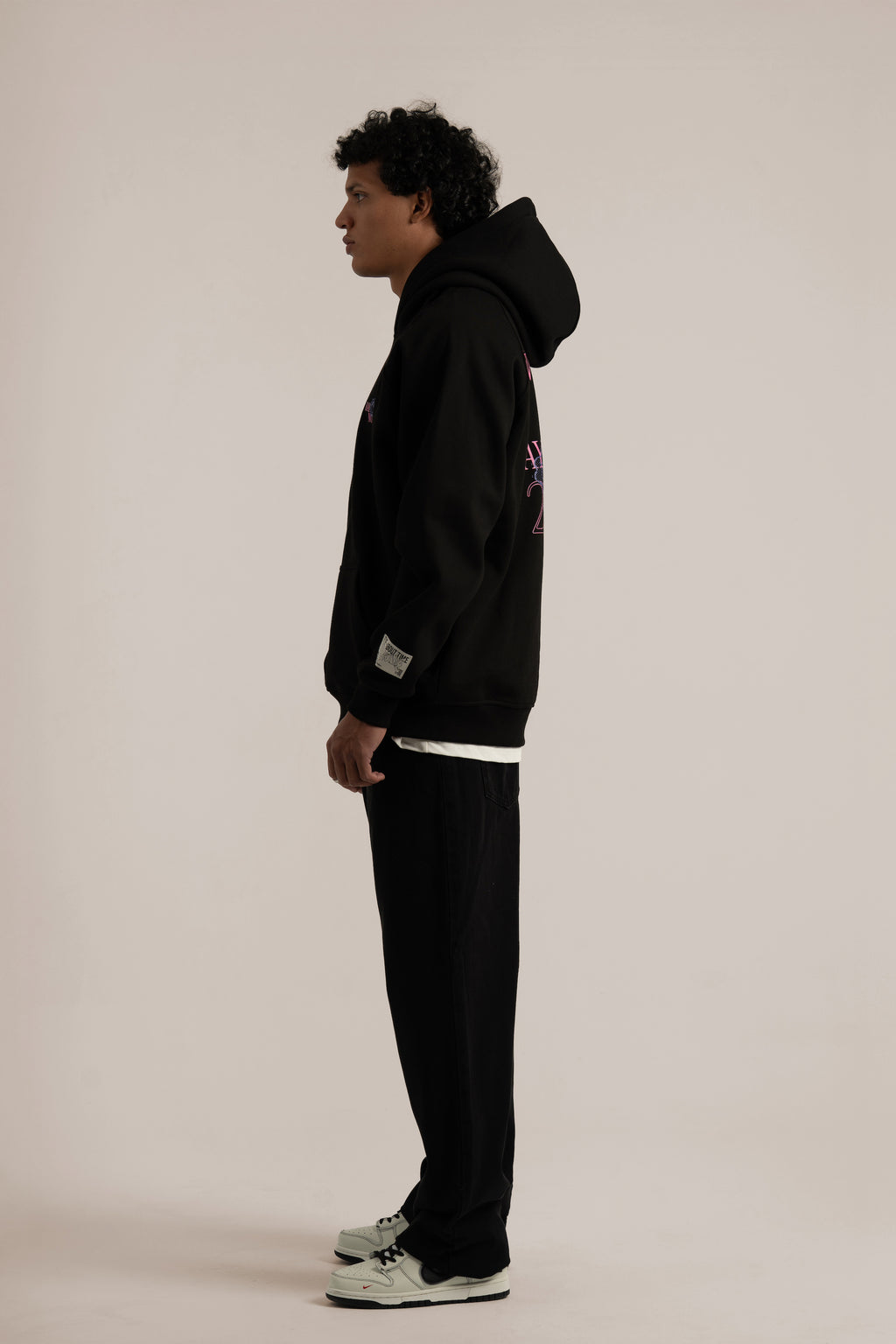 Black Almost Home Hoodie