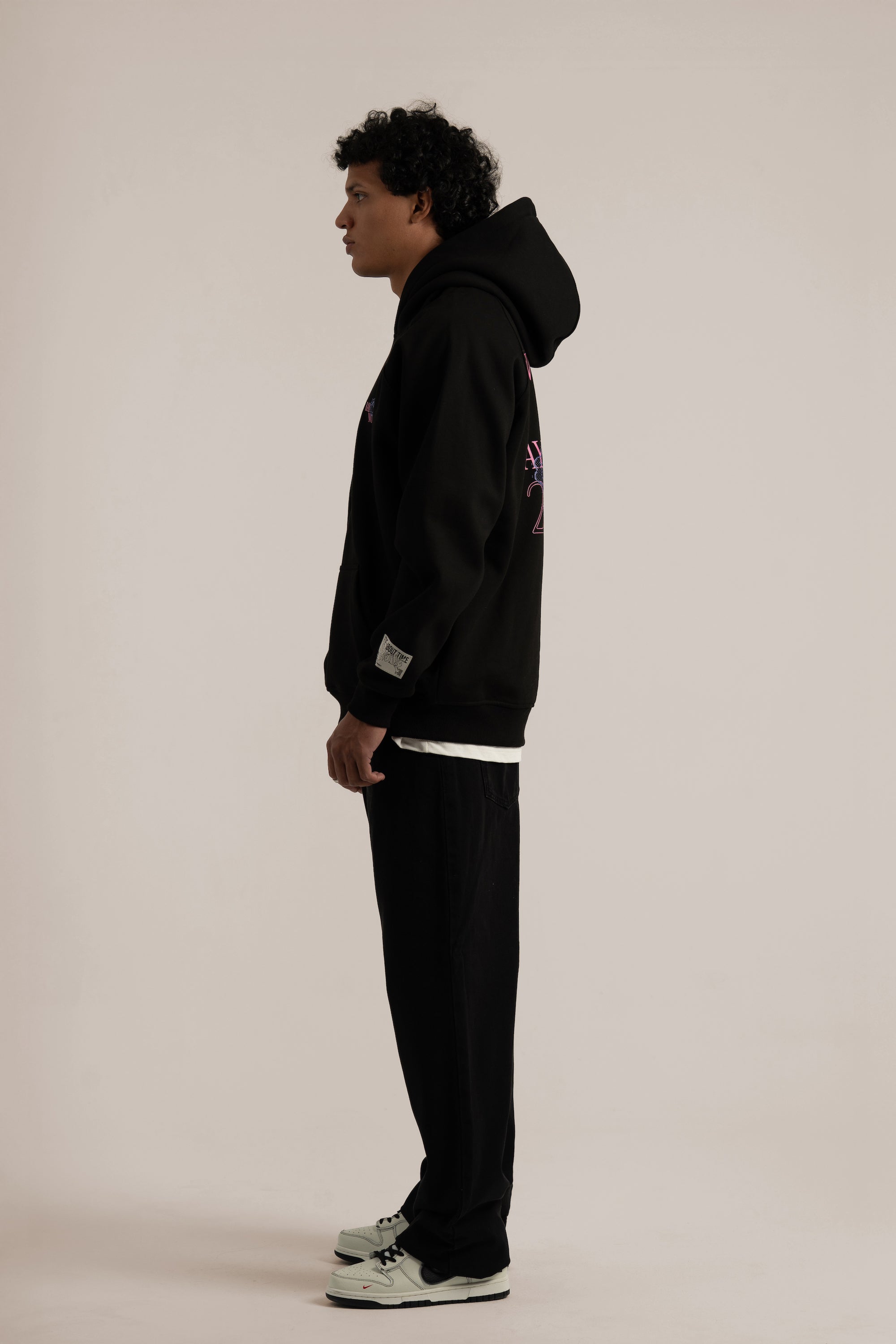 Black Almost Home Hoodie