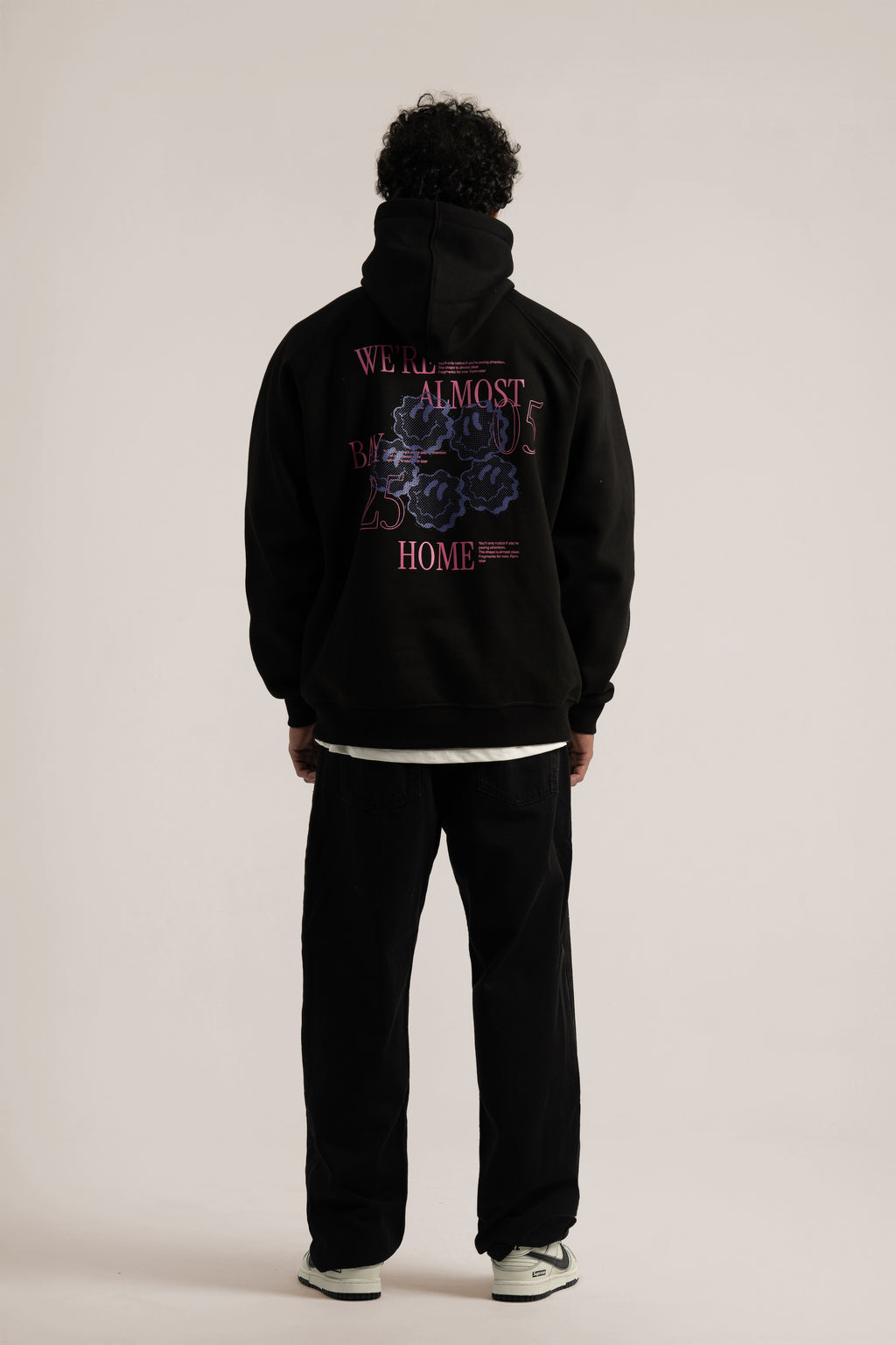 Black Almost Home Hoodie