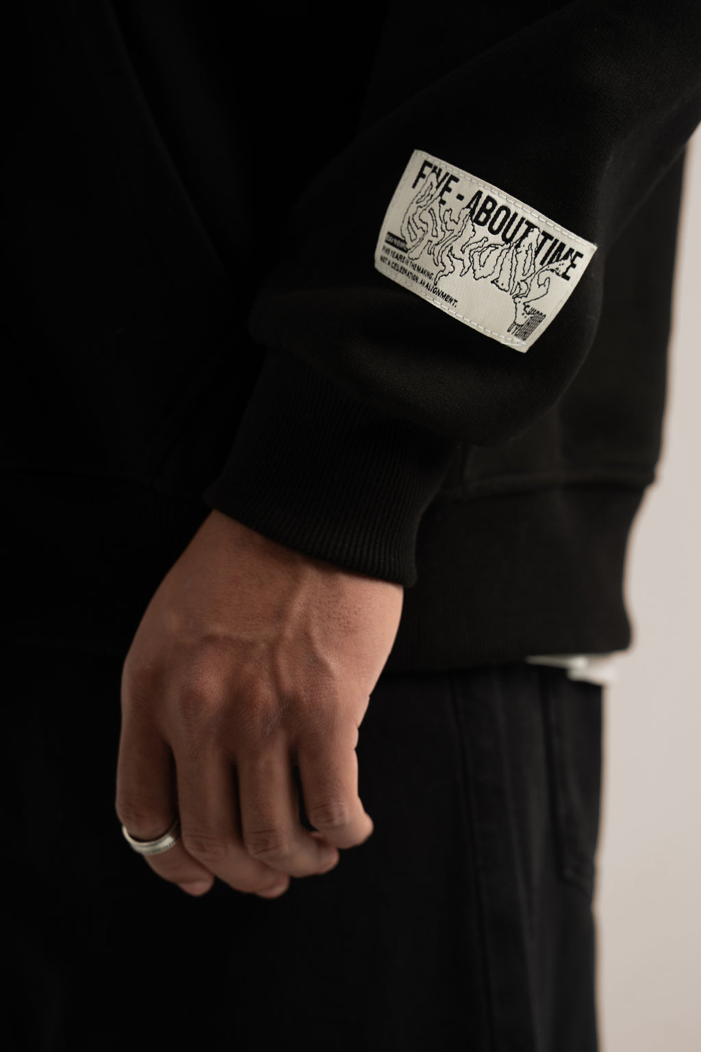 Black Almost Home Hoodie