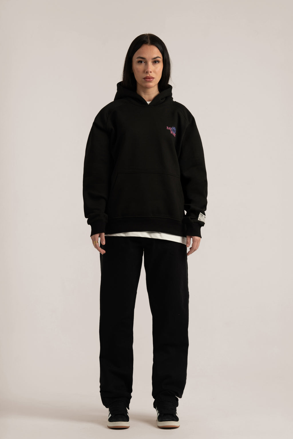Black Almost Home Hoodie