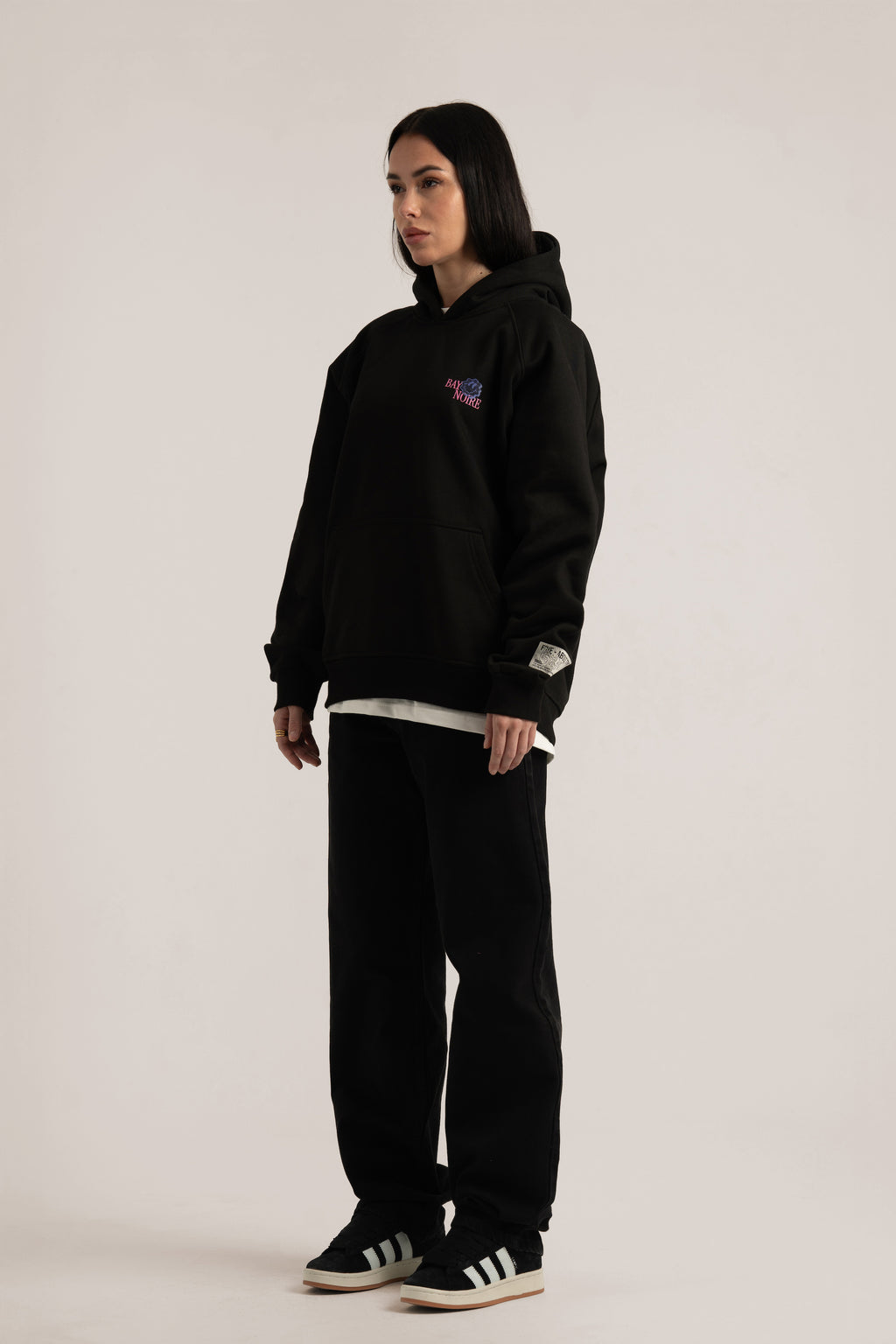 Black Almost Home Hoodie