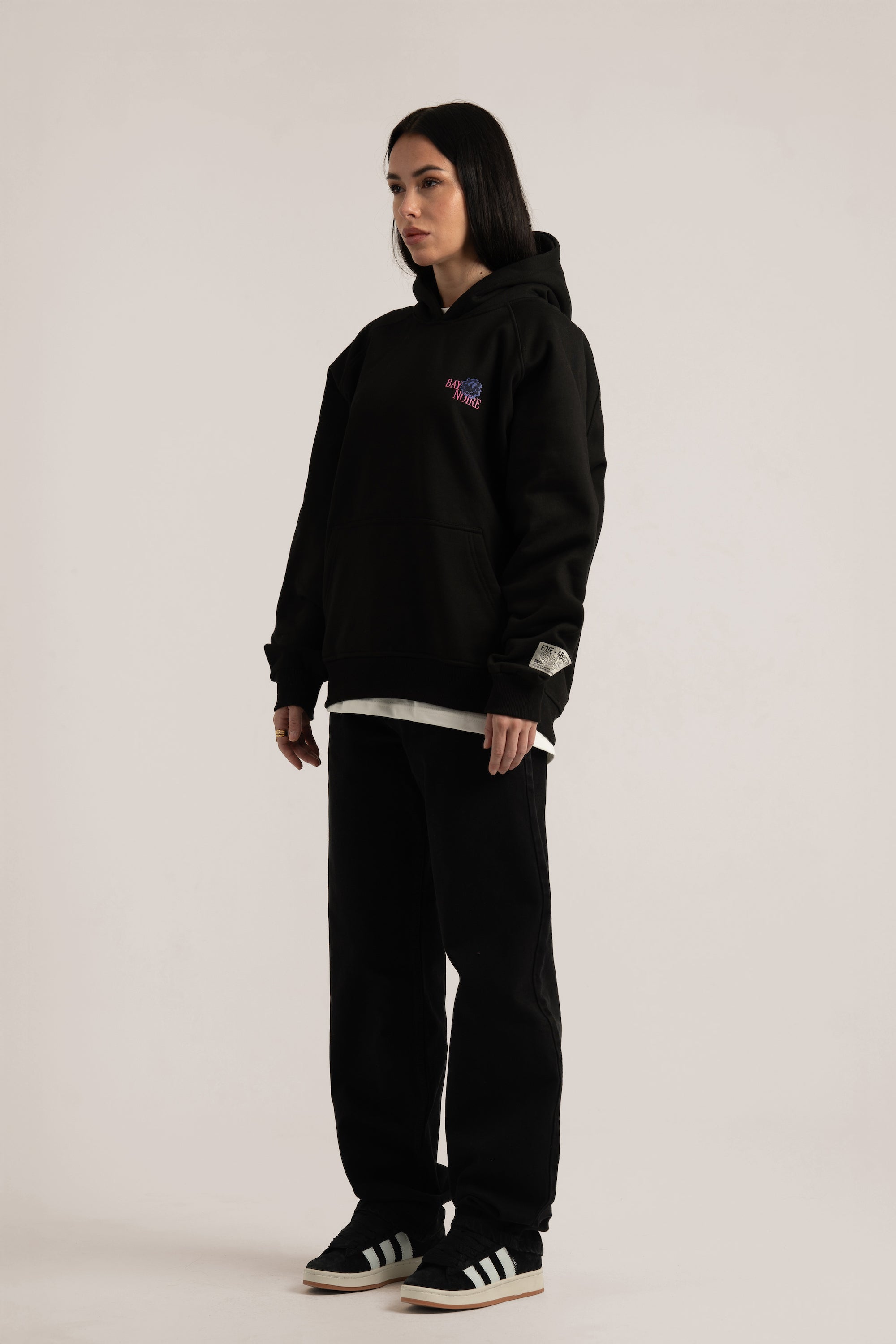 Black Almost Home Hoodie