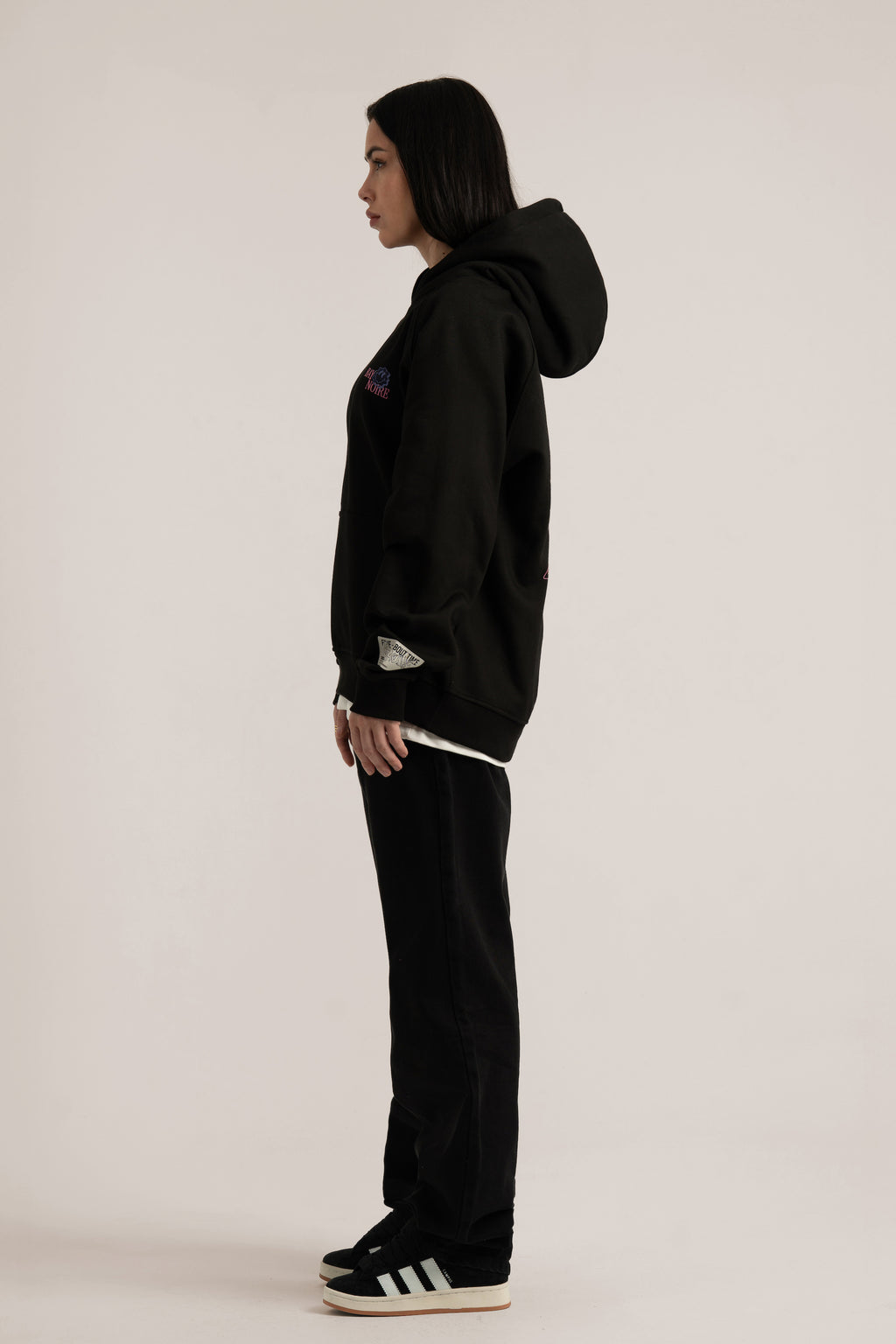 Black Almost Home Hoodie