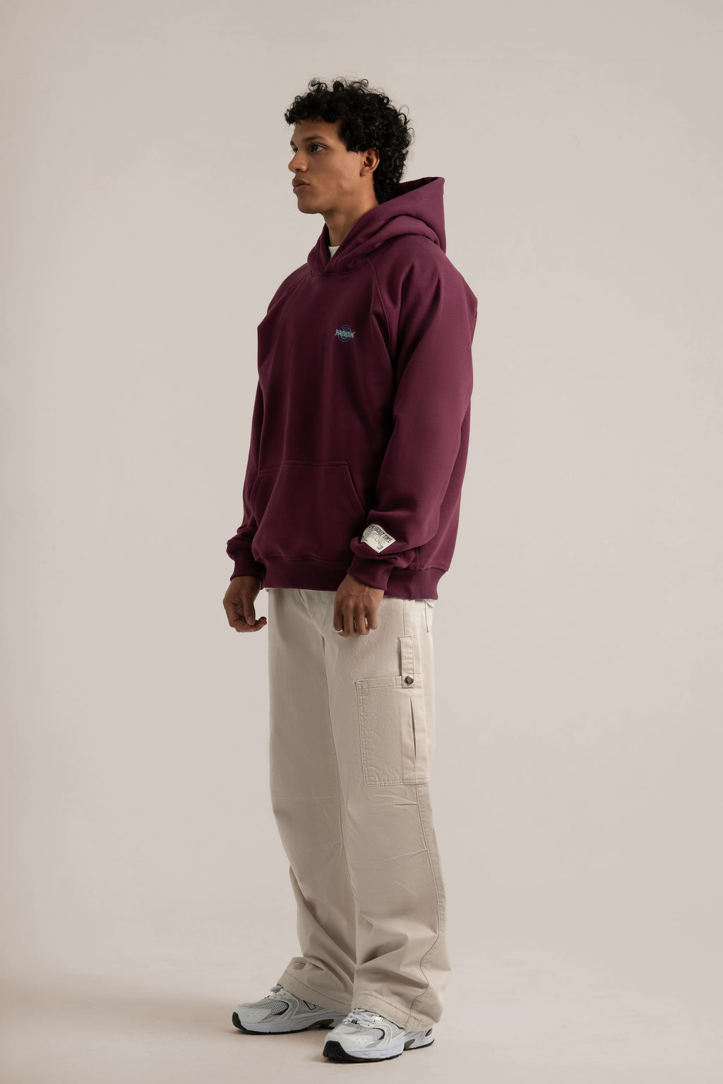 Burgundy Five Years Hoodie