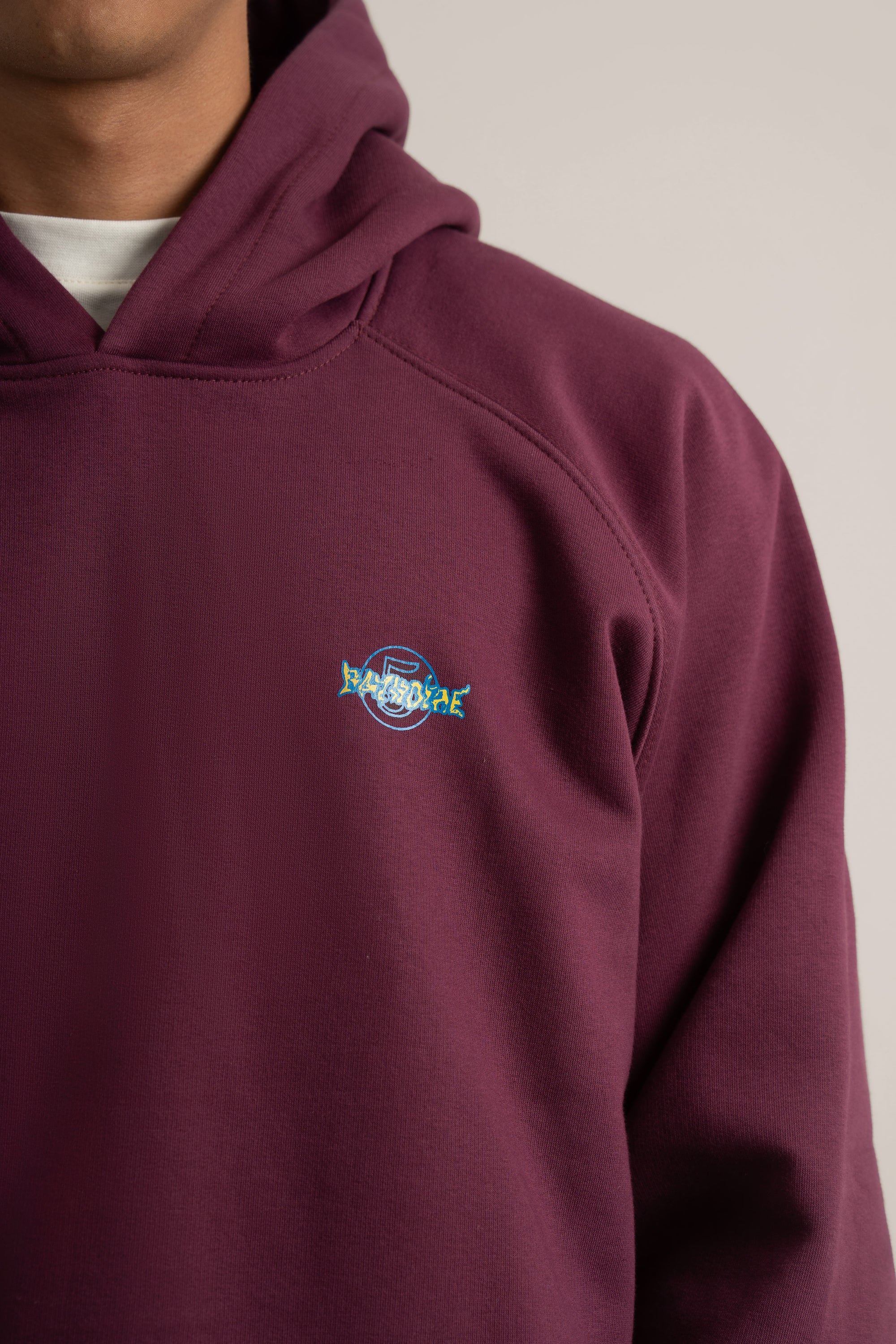 Burgundy Five Years Hoodie
