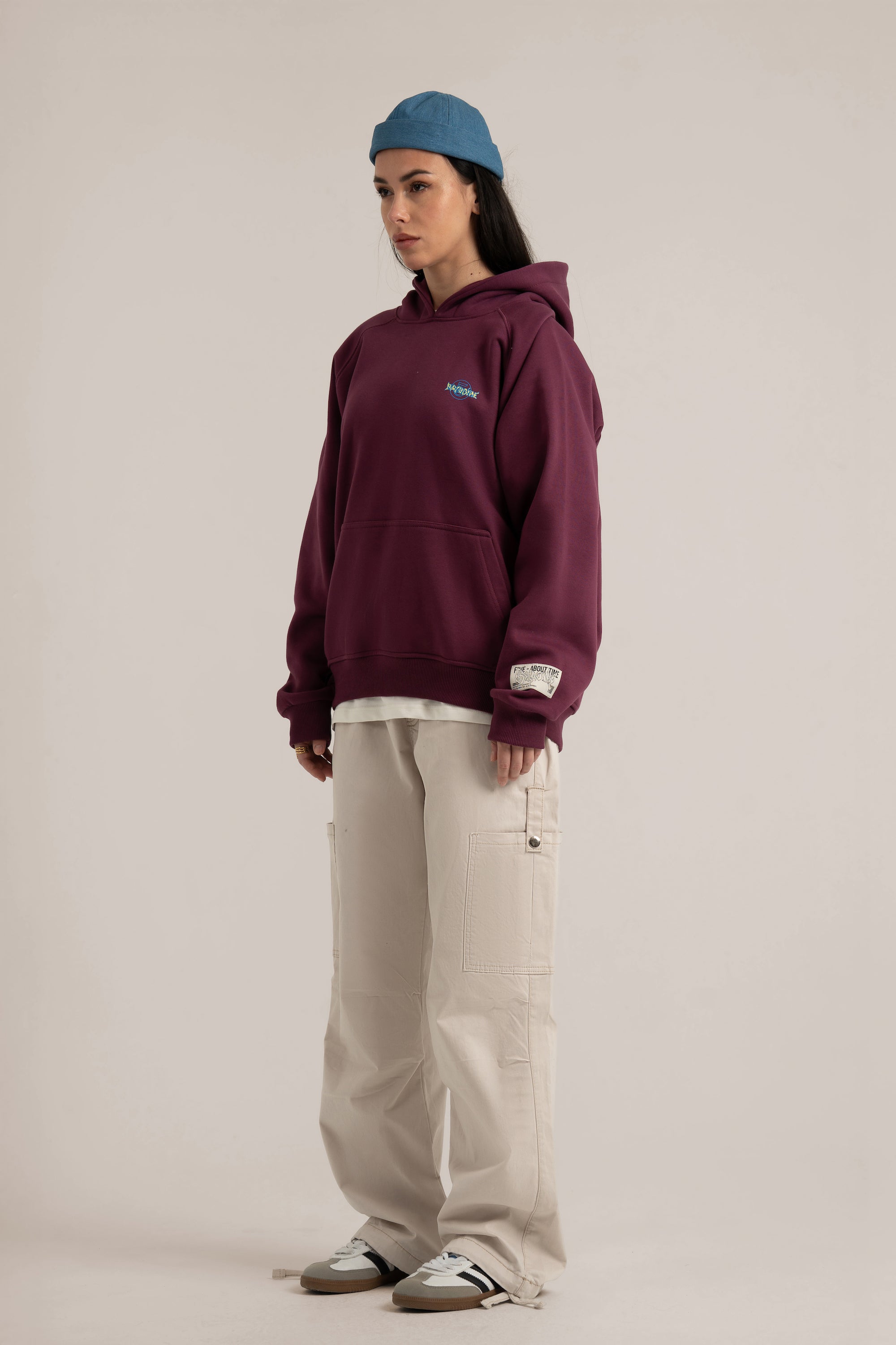 Burgundy Five Years Hoodie