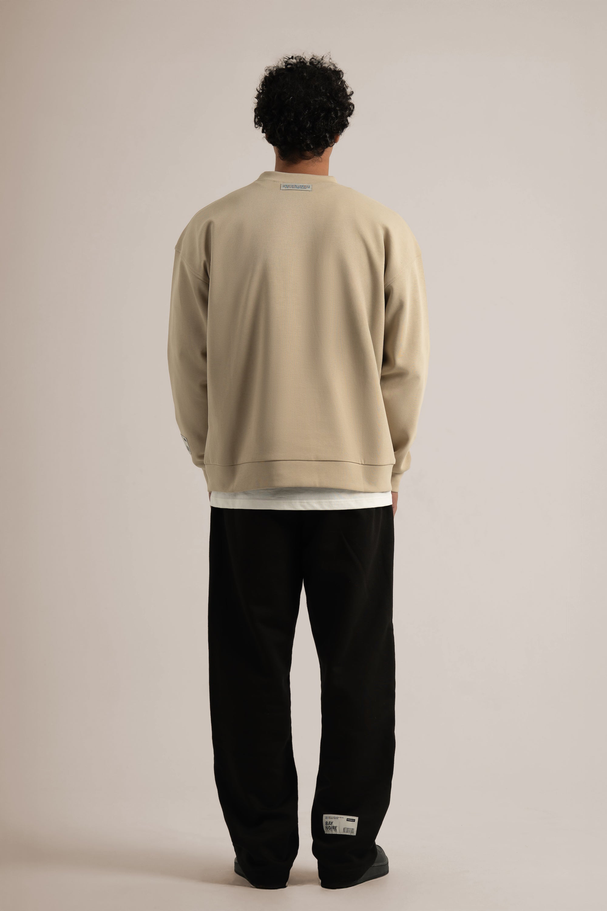 Beige Core Lightweight Sweatshirt