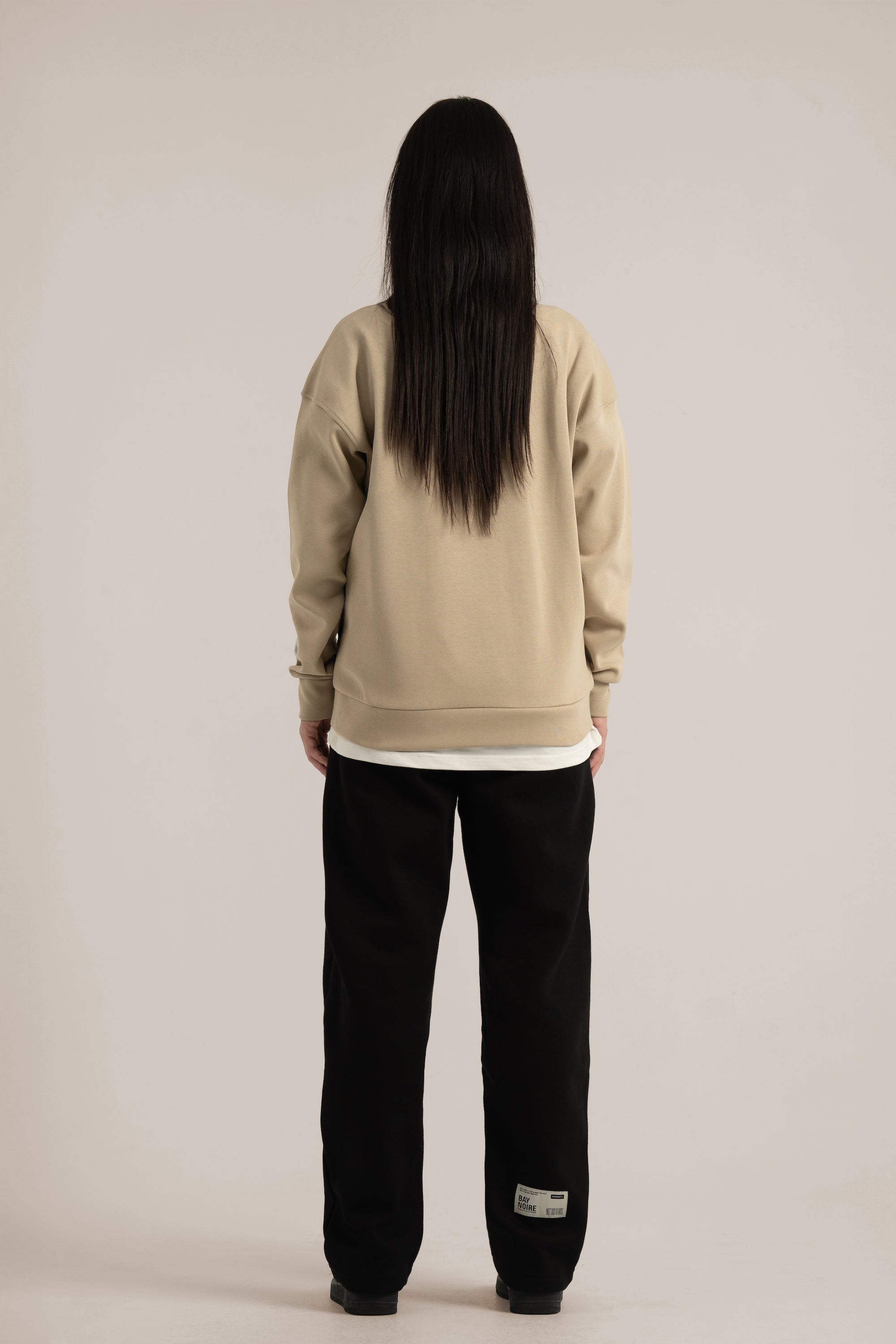 Beige Core Lightweight Sweatshirt