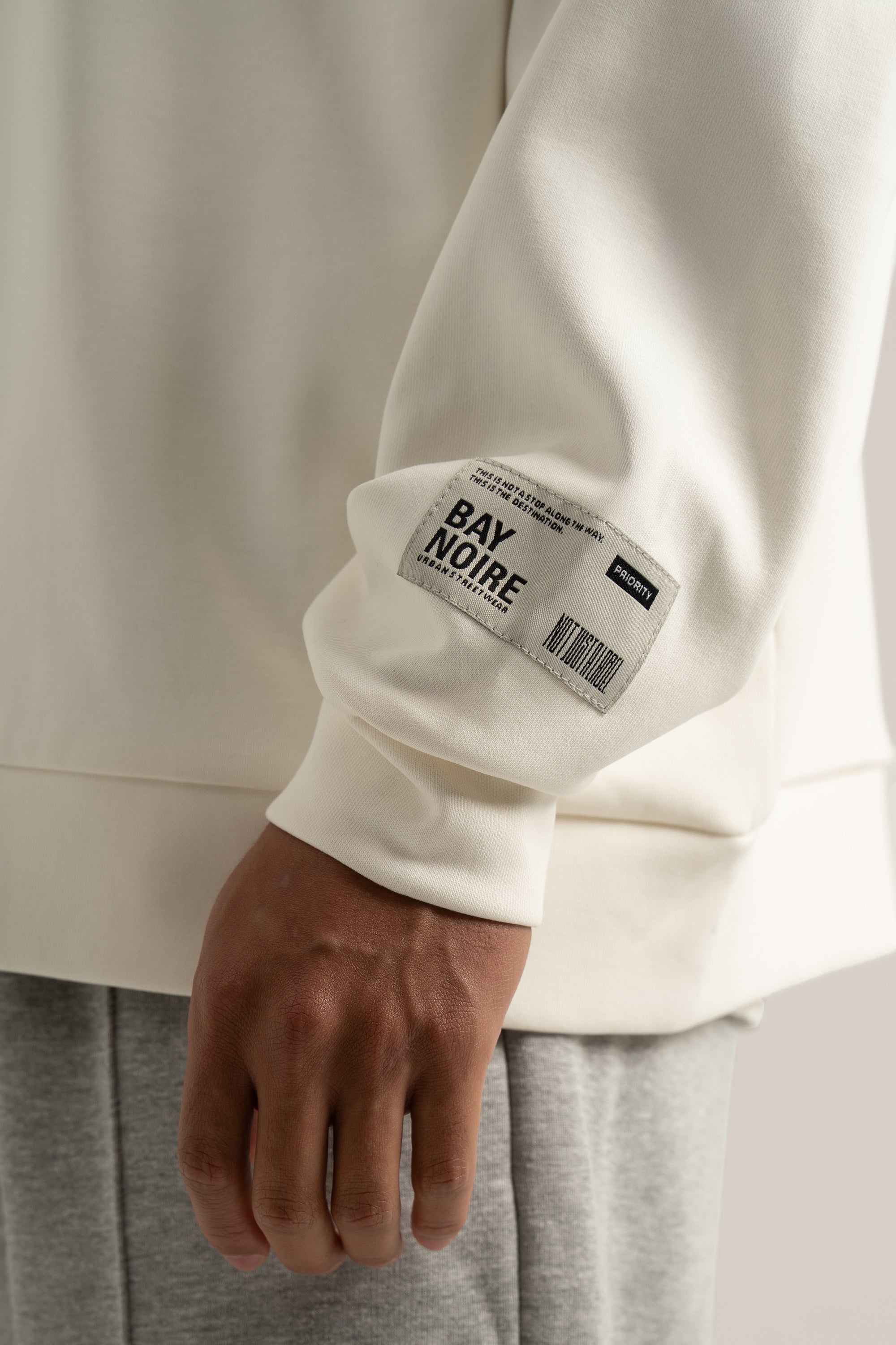 White Core Lightweight Sweatshirt