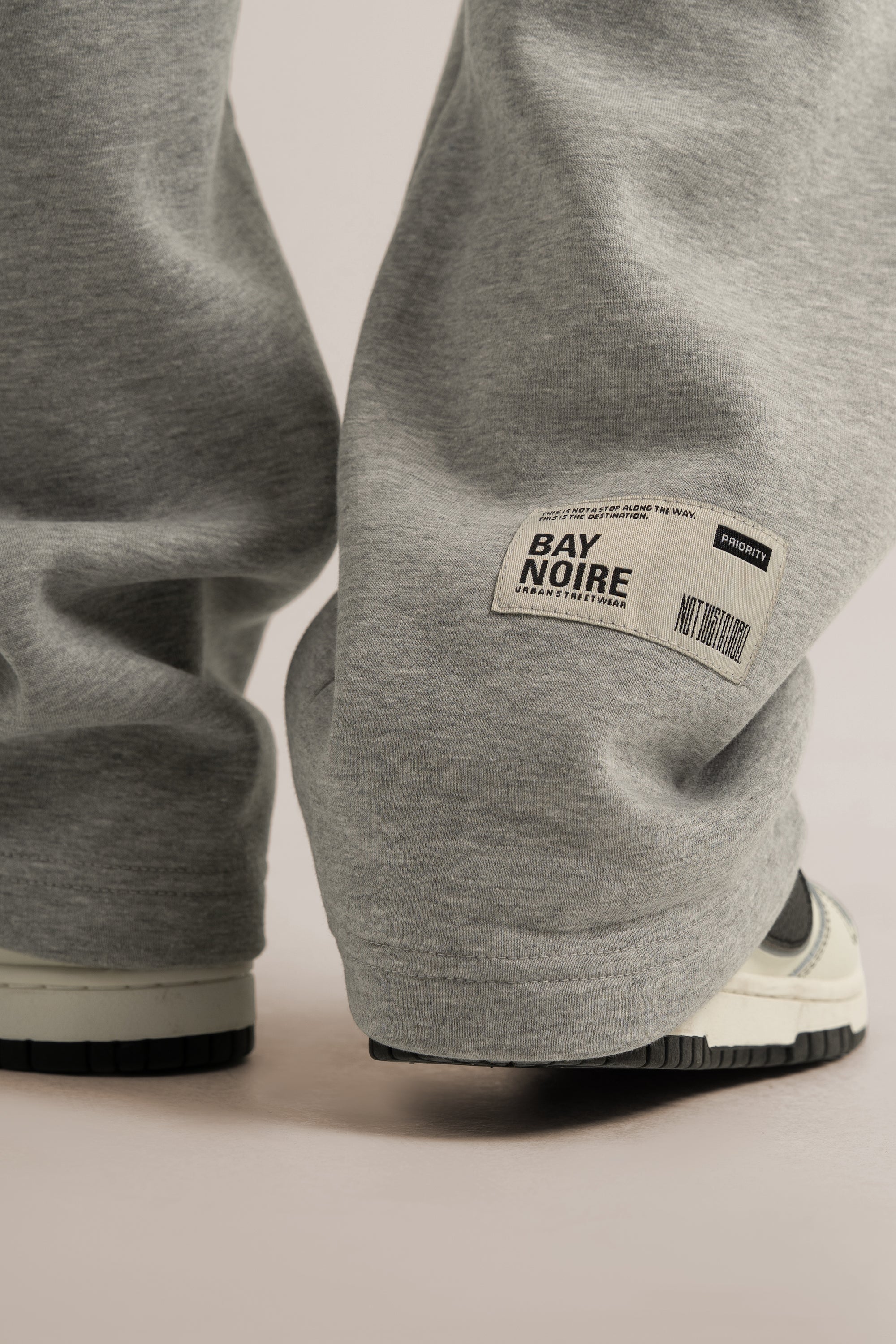 Grey Wide Leg Sweatpants V3