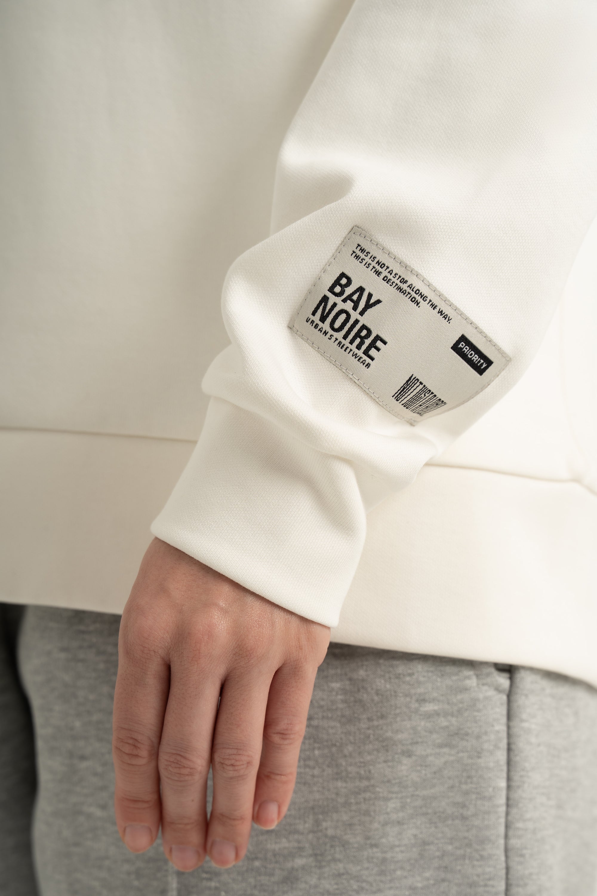 White Core Lightweight Sweatshirt