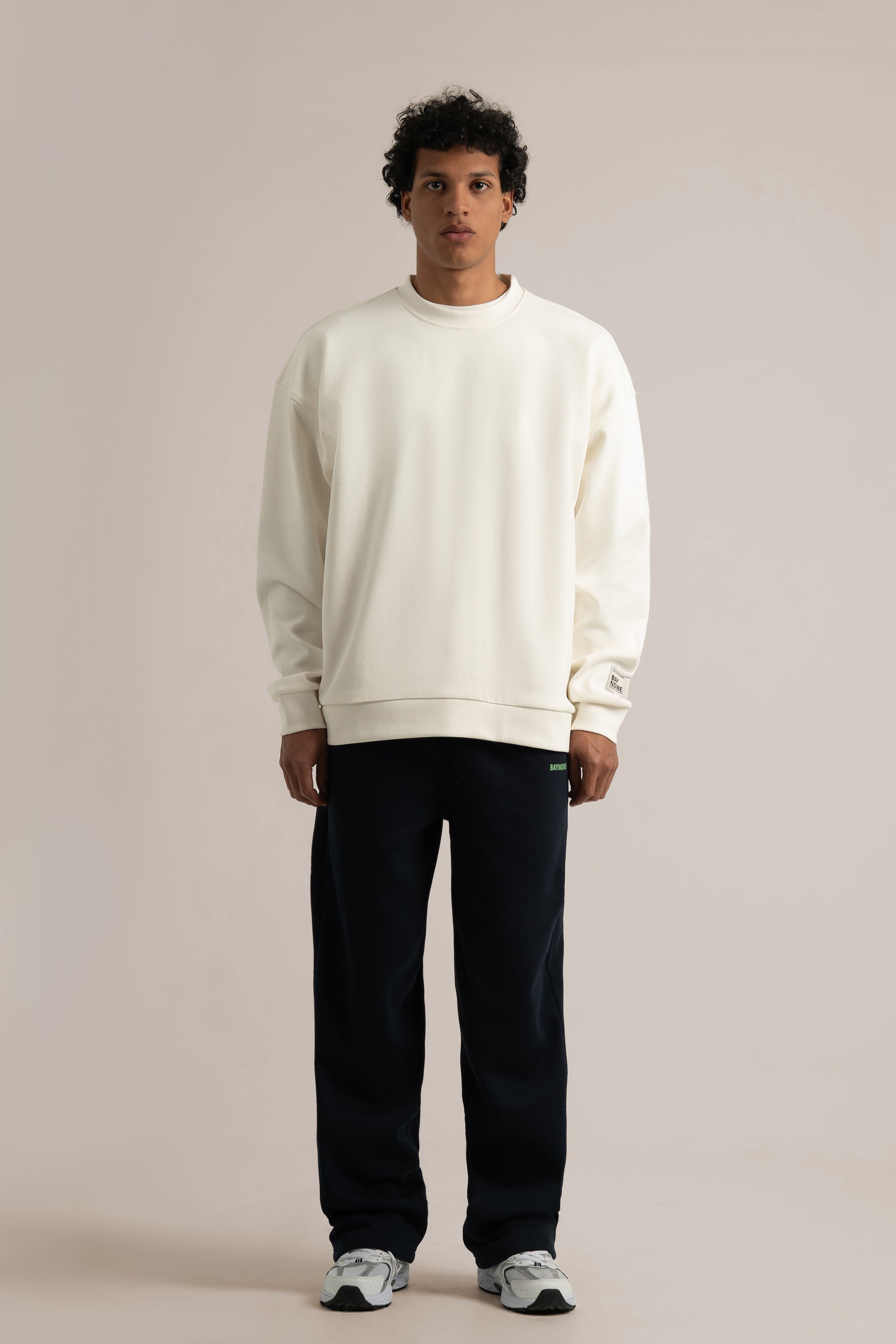 Navy Logo II PL Oversized Sweatpants