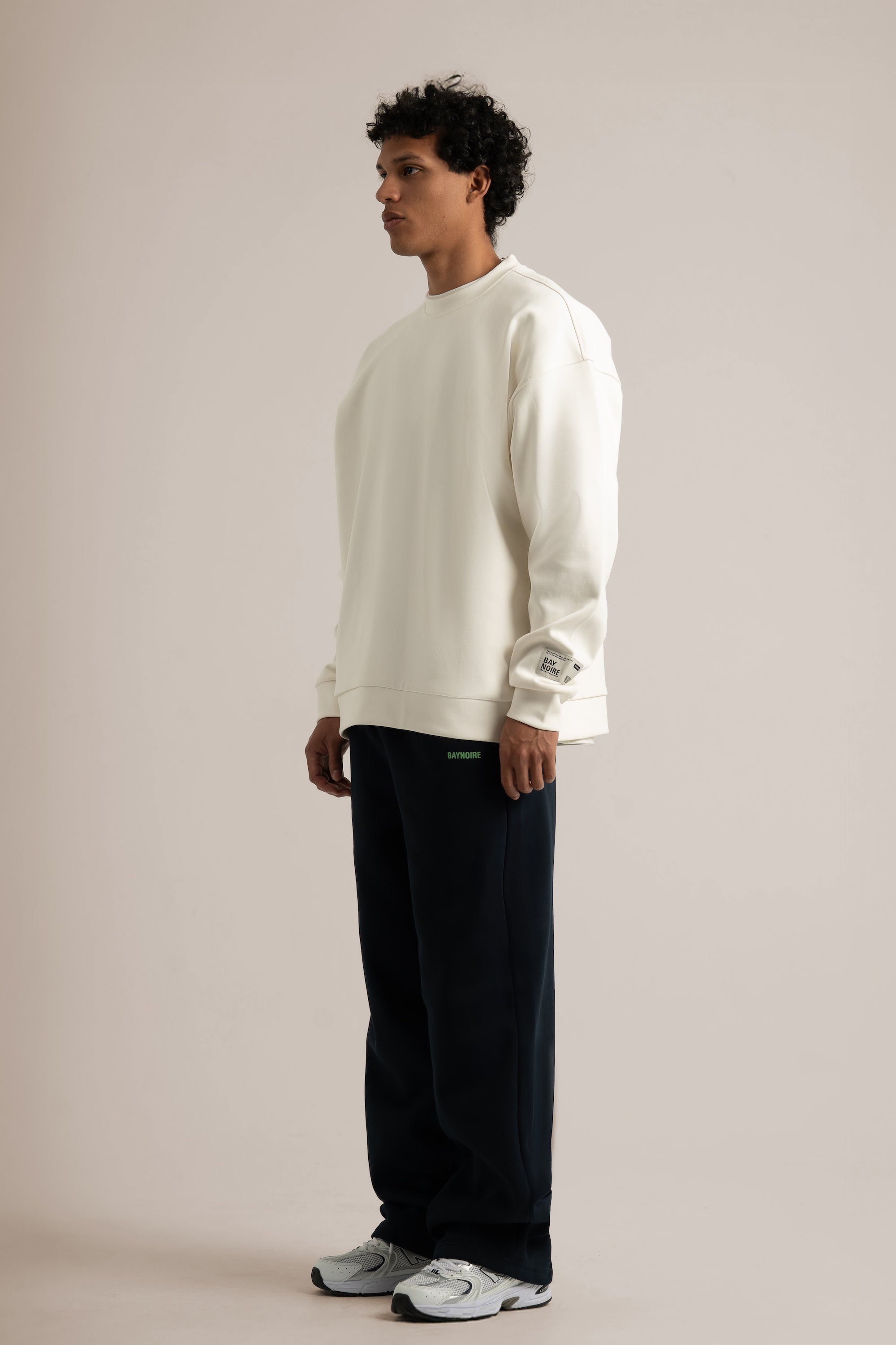 Navy Logo II PL Oversized Sweatpants