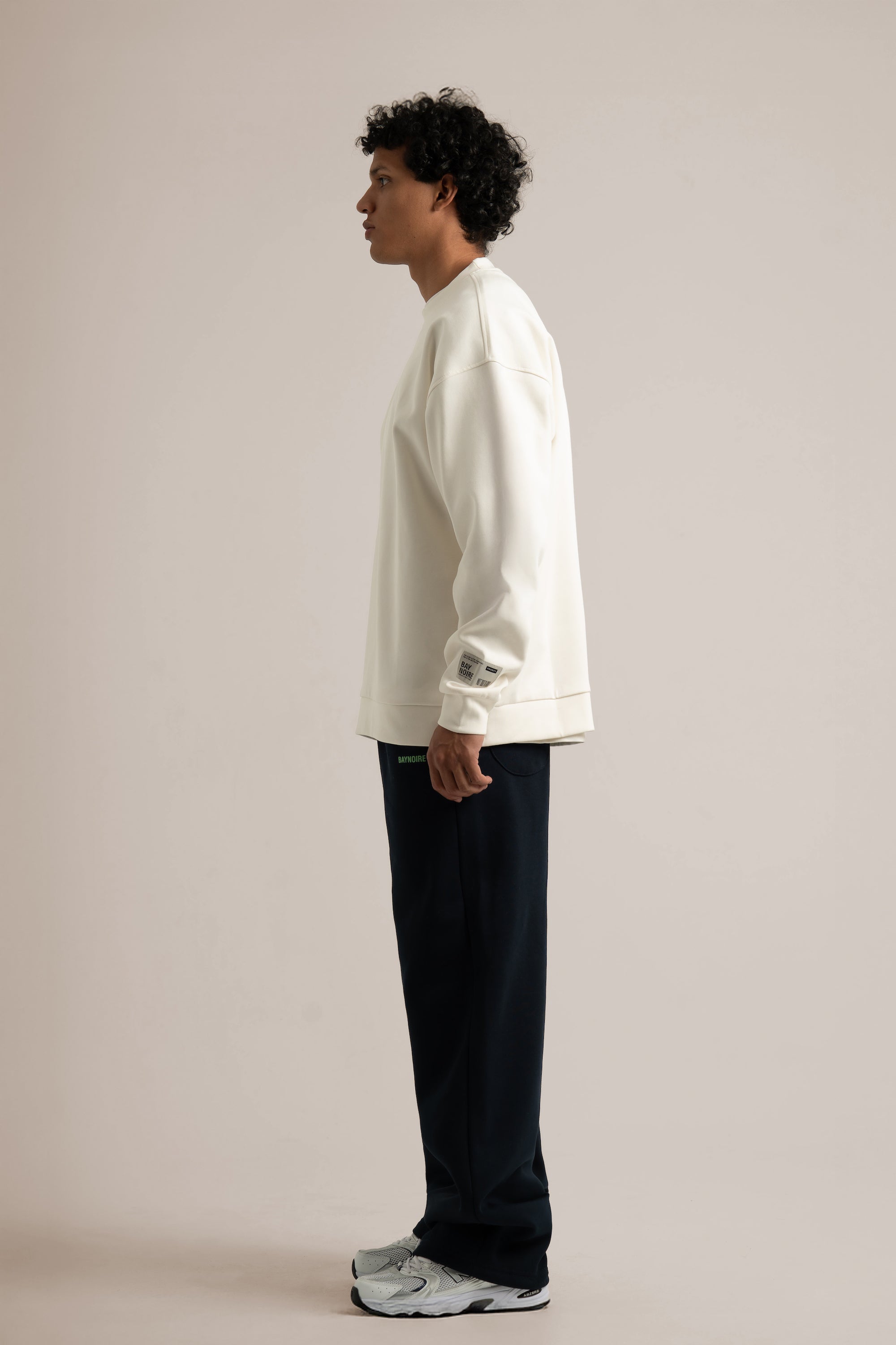 Navy Logo II PL Oversized Sweatpants