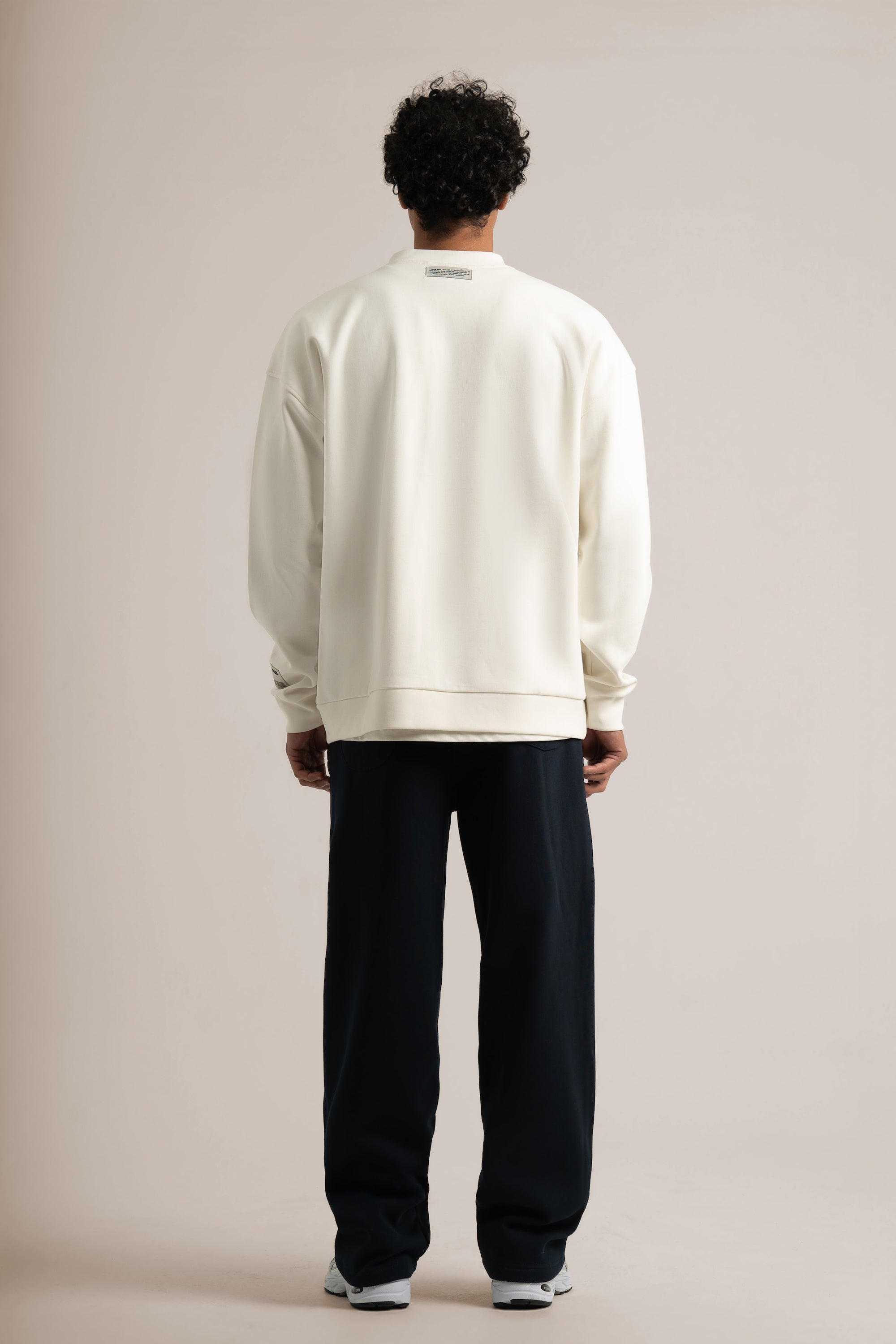 Navy Logo II PL Oversized Sweatpants